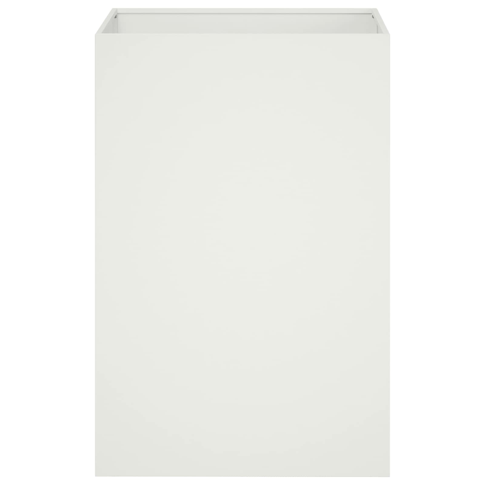 Vaso da giardino Bianco 50 x 50 x 75 cm