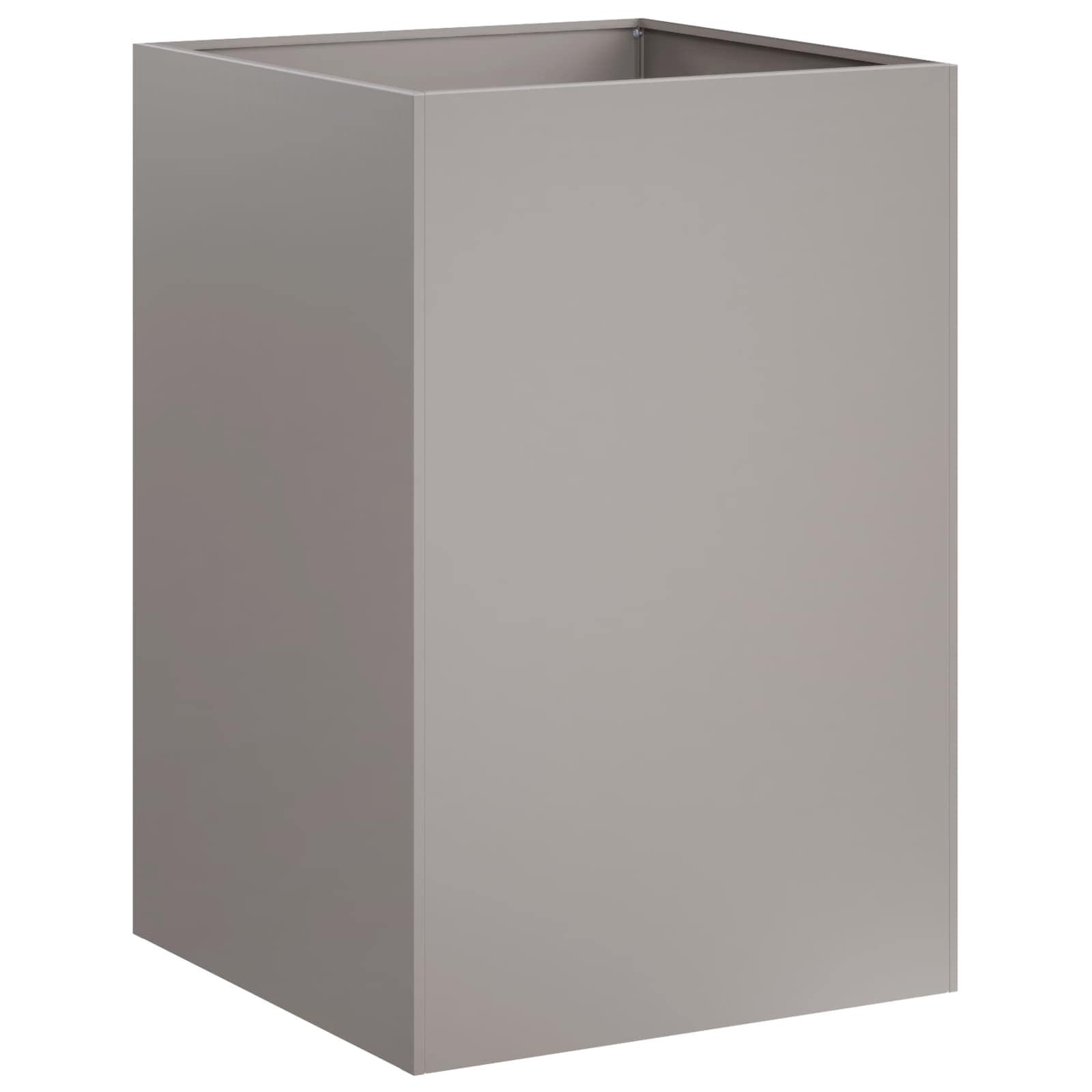 Vaso da giardino Ruggine 50 x 50 x 75 cm Acciaio Corten