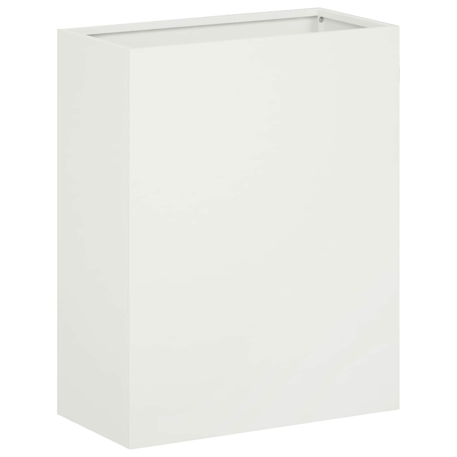 Vaso da giardino Bianco 40 x 20 x 40 cm