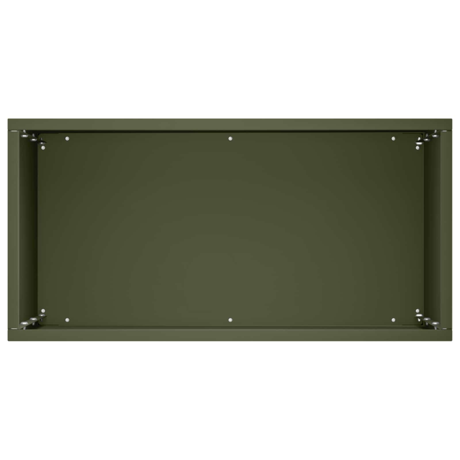 Vaso da giardino Verde Oliva 40 x 20 x 50 cm