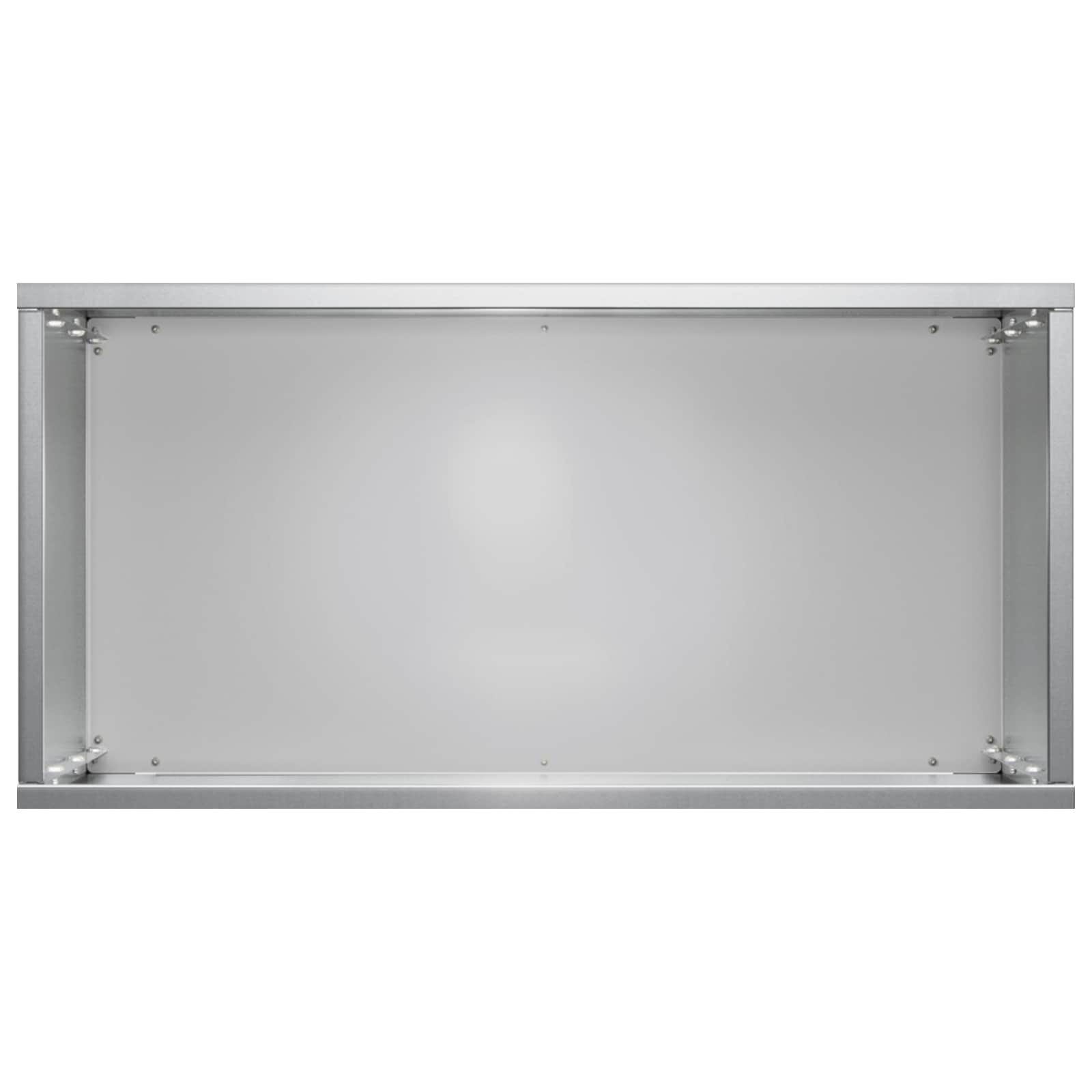 Vaso da giardino 2 pz Argento 40 x 20 x 50 cm Acciaio zincato