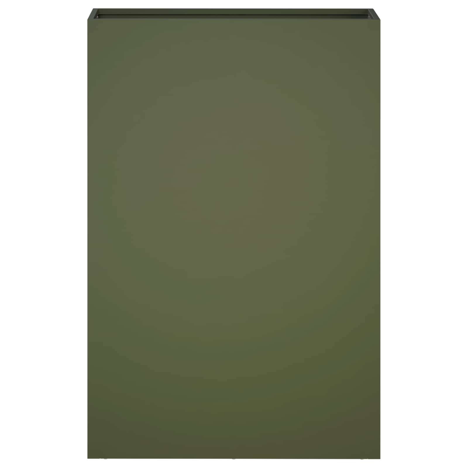 Vaso da giardino Verde Oliva 40 x 20 x 75 cm