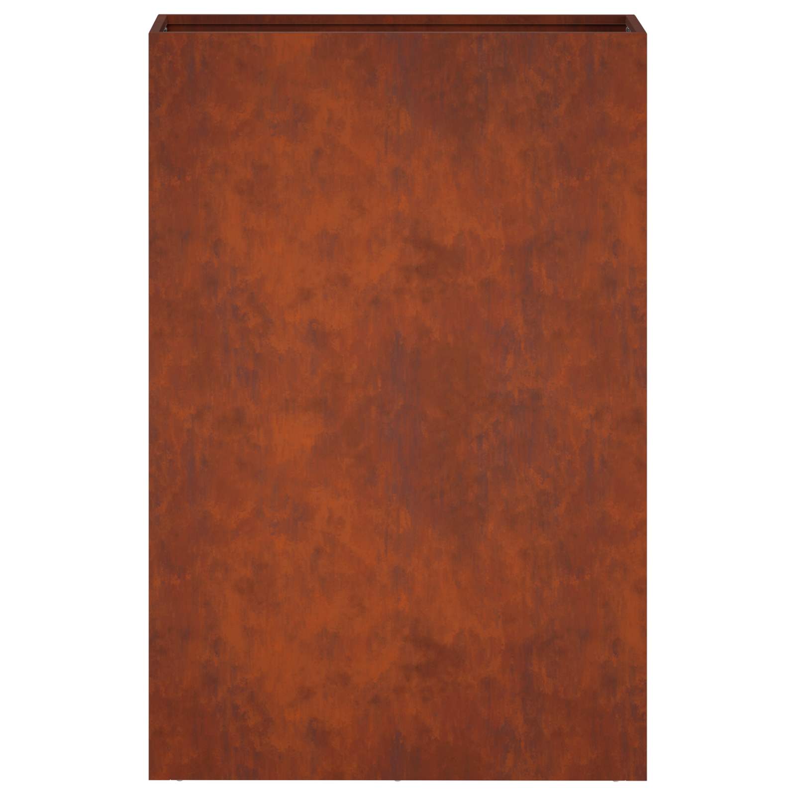 Vaso da giardino Ruggine 40 x 20 x 75 cm Acciaio Corten
