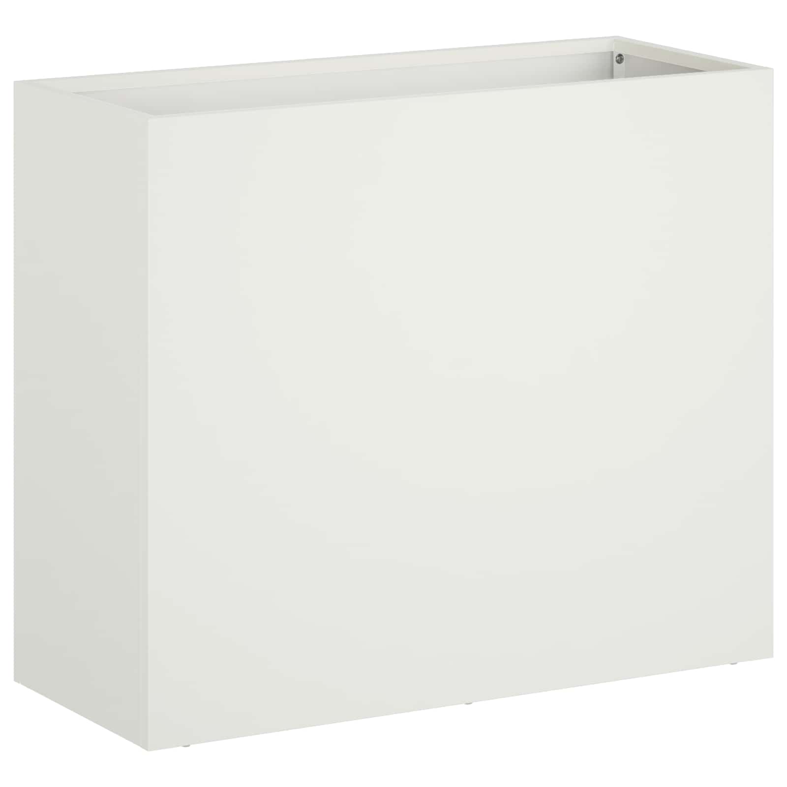 Vaso da giardino Bianco 50 x 20 x 40 cm