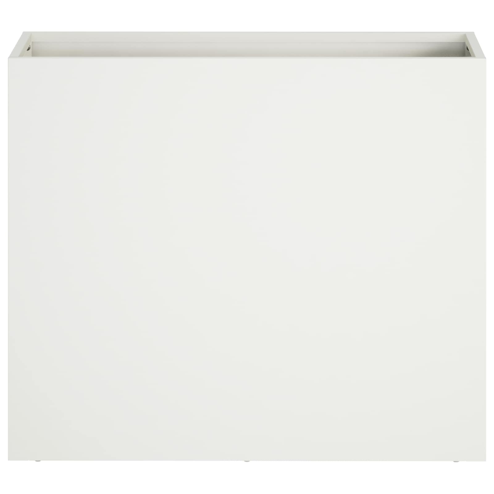 Vaso da giardino Bianco 50 x 20 x 40 cm