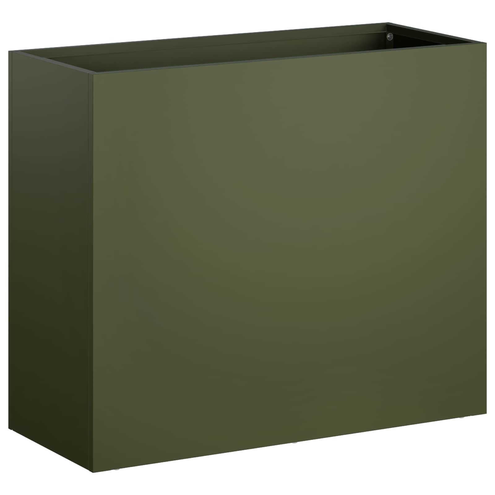 Vaso da giardino Verde Oliva 50 x 20 x 40 cm