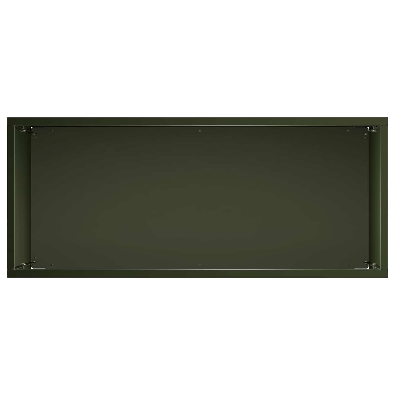 Vaso da giardino Verde Oliva 50 x 20 x 40 cm