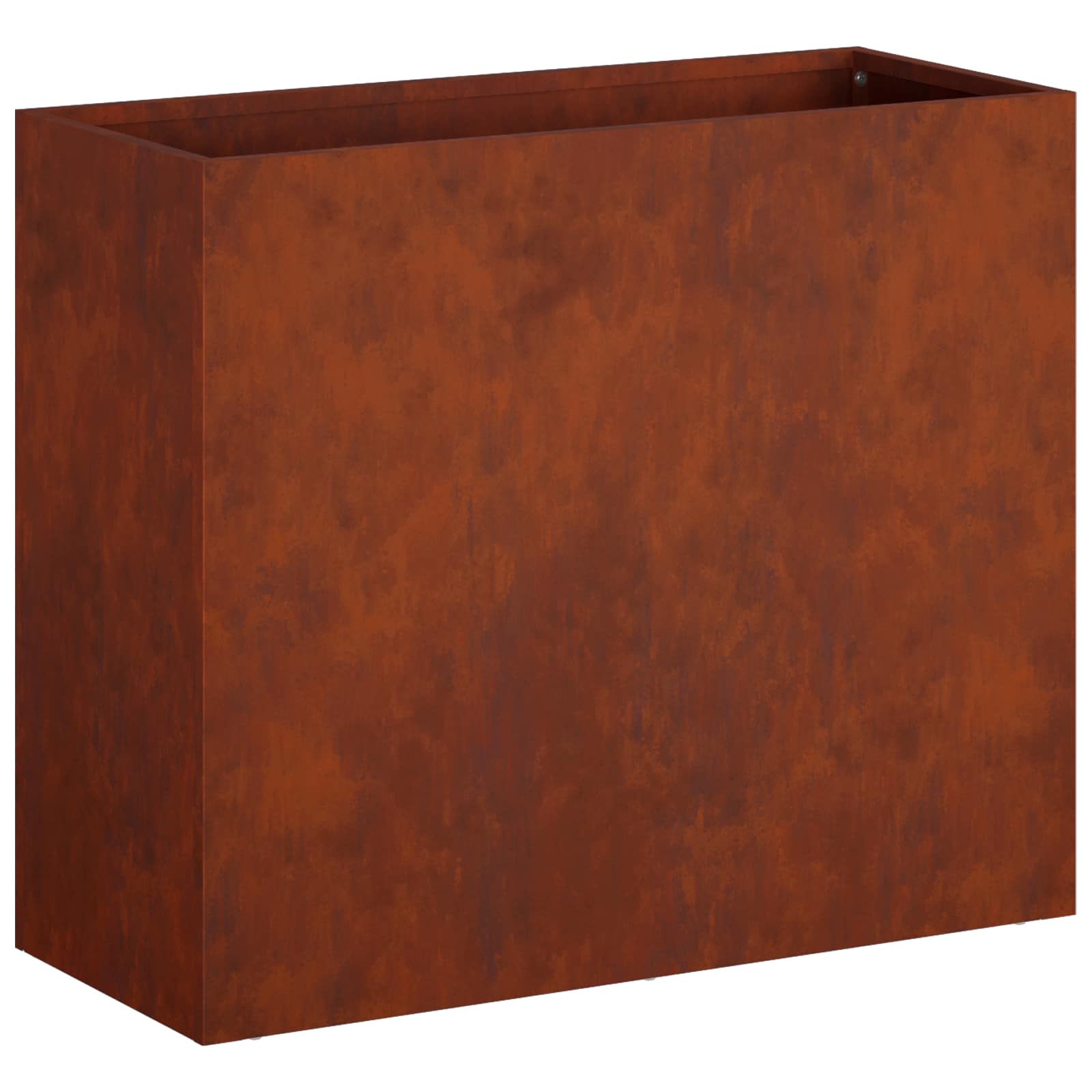 Vaso da giardino Ruggine 50 x 20 x 40 cm Acciaio Corten