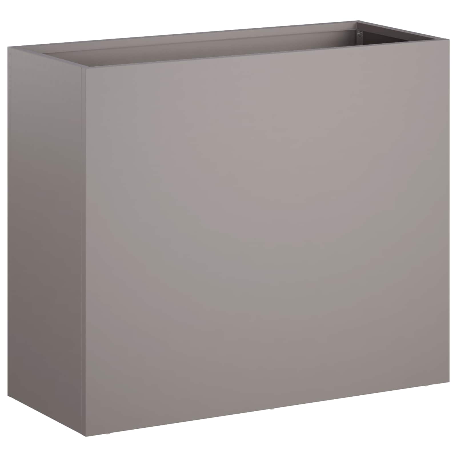 Vaso da giardino Ruggine 50 x 20 x 40 cm Acciaio Corten