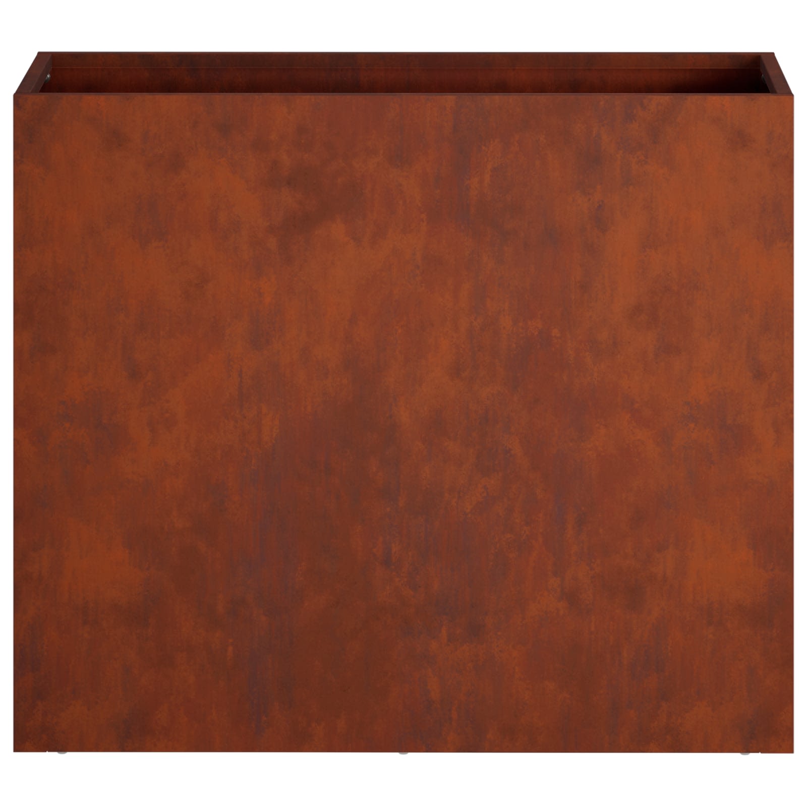 Vaso da giardino Ruggine 50 x 20 x 40 cm Acciaio Corten