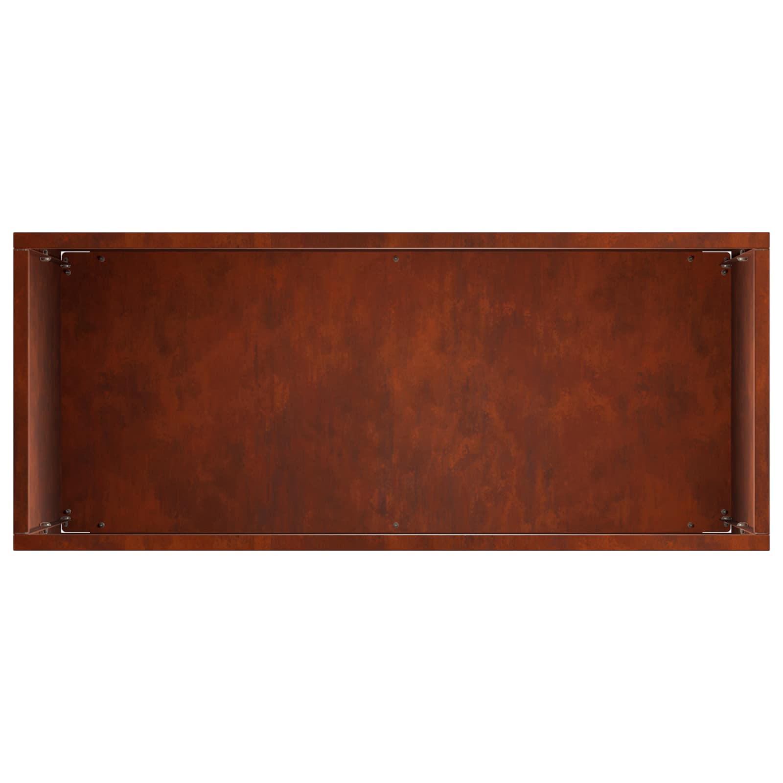 Vaso da giardino Ruggine 50 x 20 x 40 cm Acciaio Corten