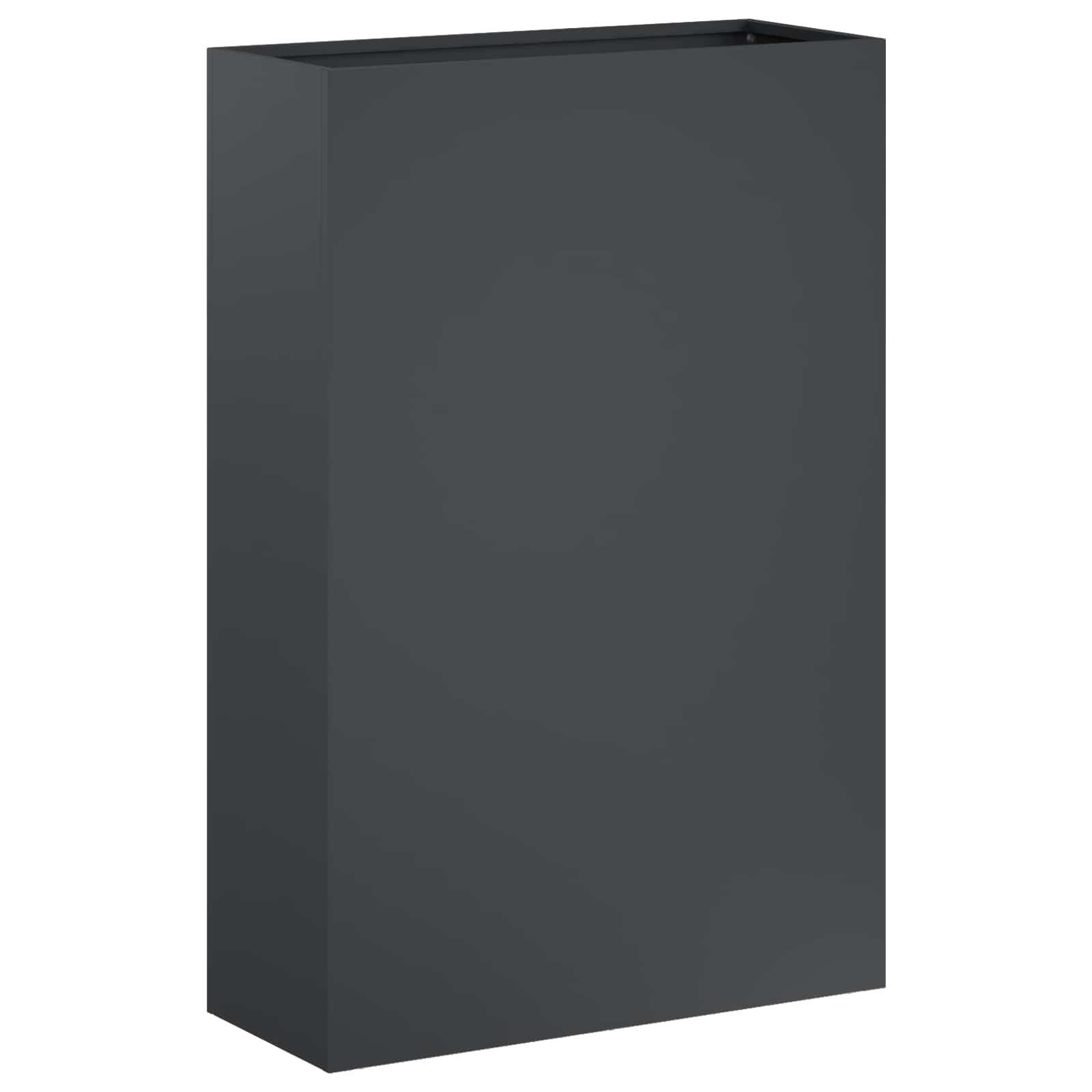 Vaso da giardino Antracite 50 x 20 x 75 cm