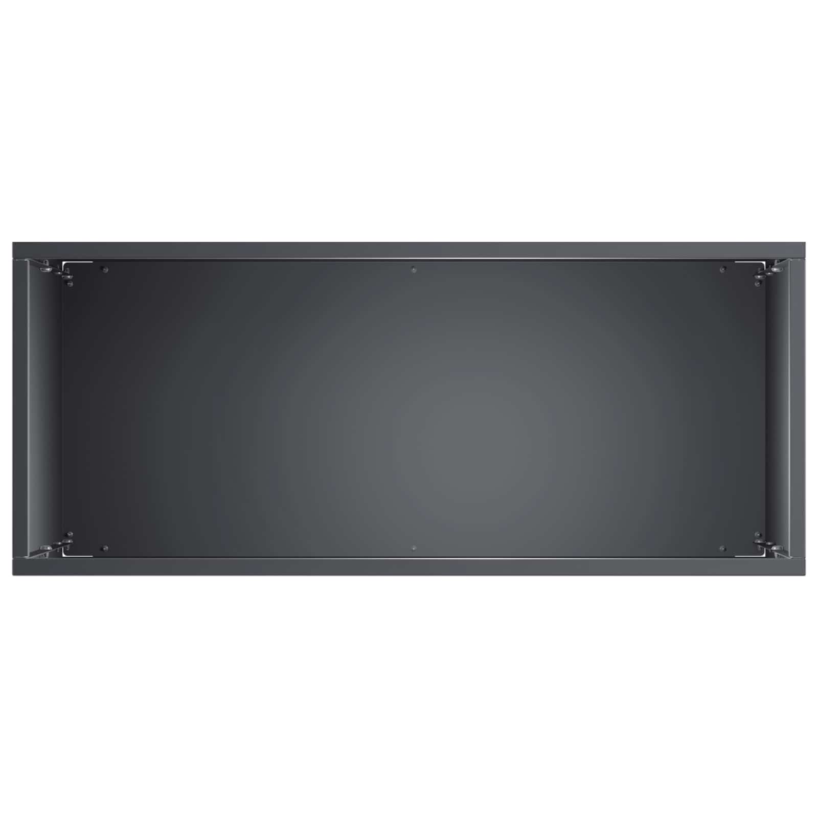 Vaso da giardino Antracite 50 x 20 x 75 cm