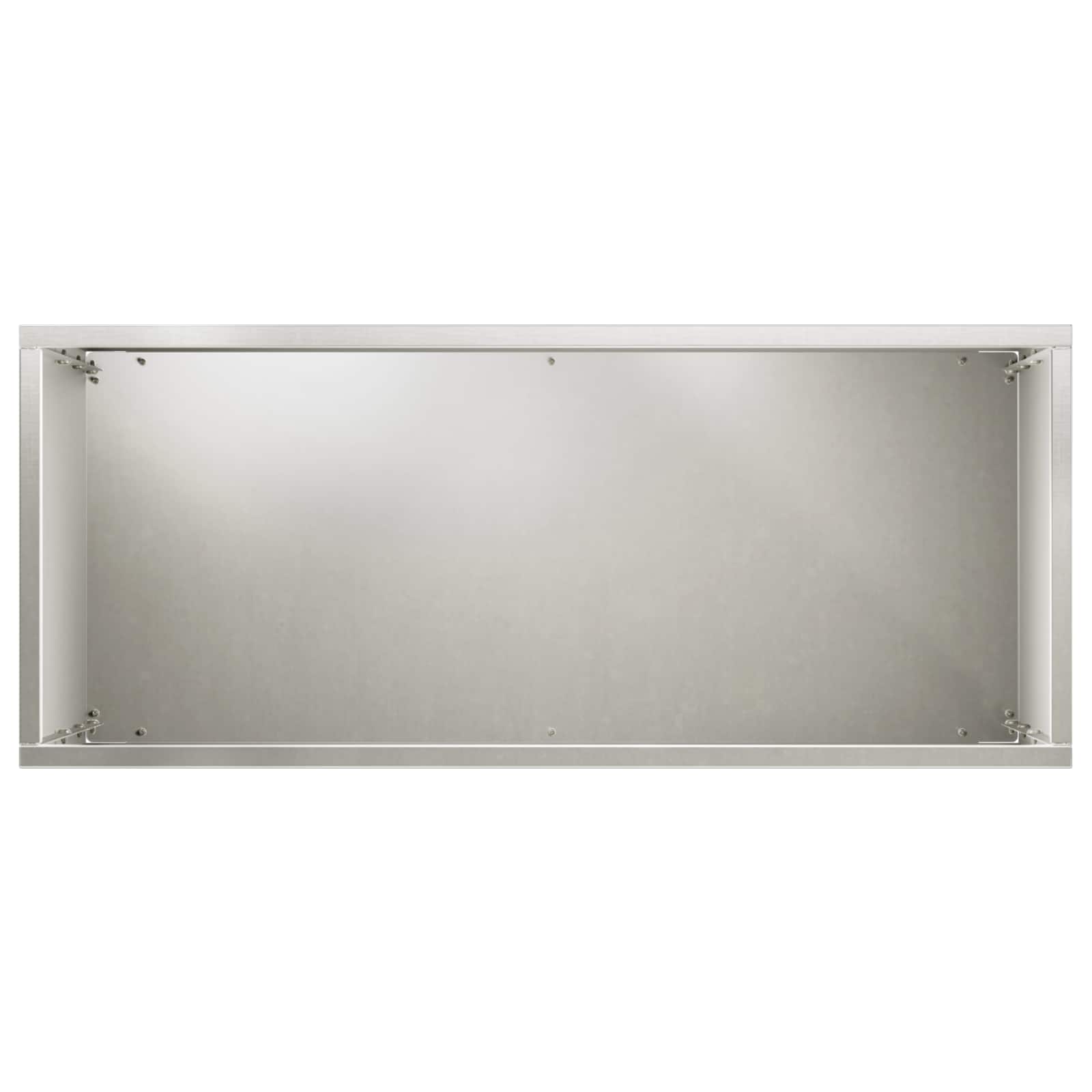 Vaso da giardino Argento 50 x 20 x 75 cm Acciaio Inox