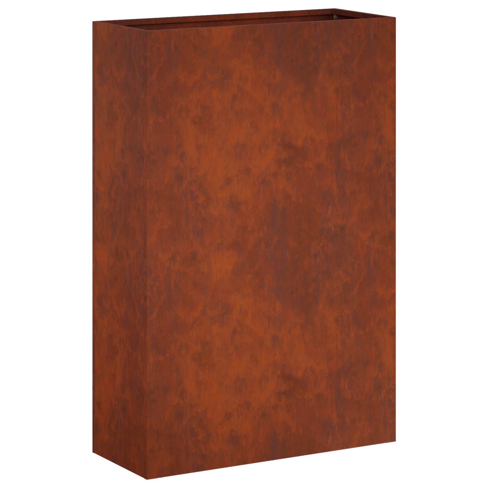 Vaso da giardino Ruggine 50 x 20 x 75 cm Acciaio Corten