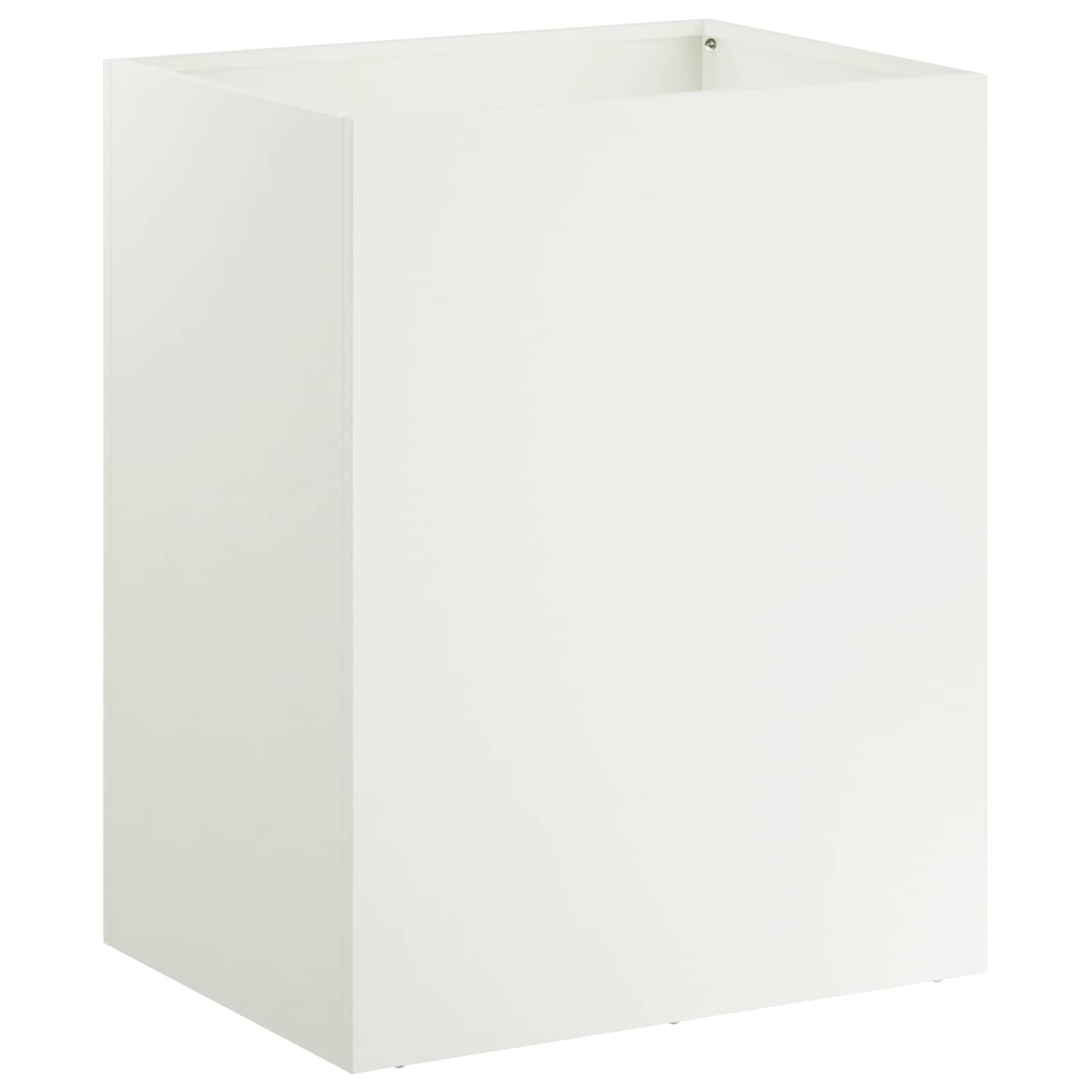 Vaso da giardino Bianco 40 x 30 x 40 cm