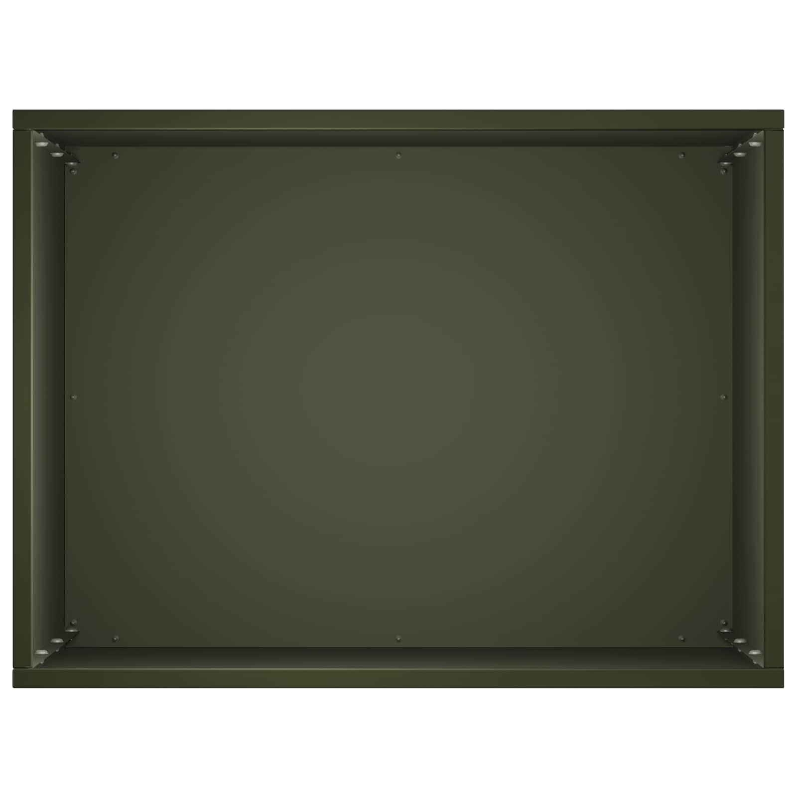 Vaso da giardino Verde Oliva 40 x 30 x 50 cm