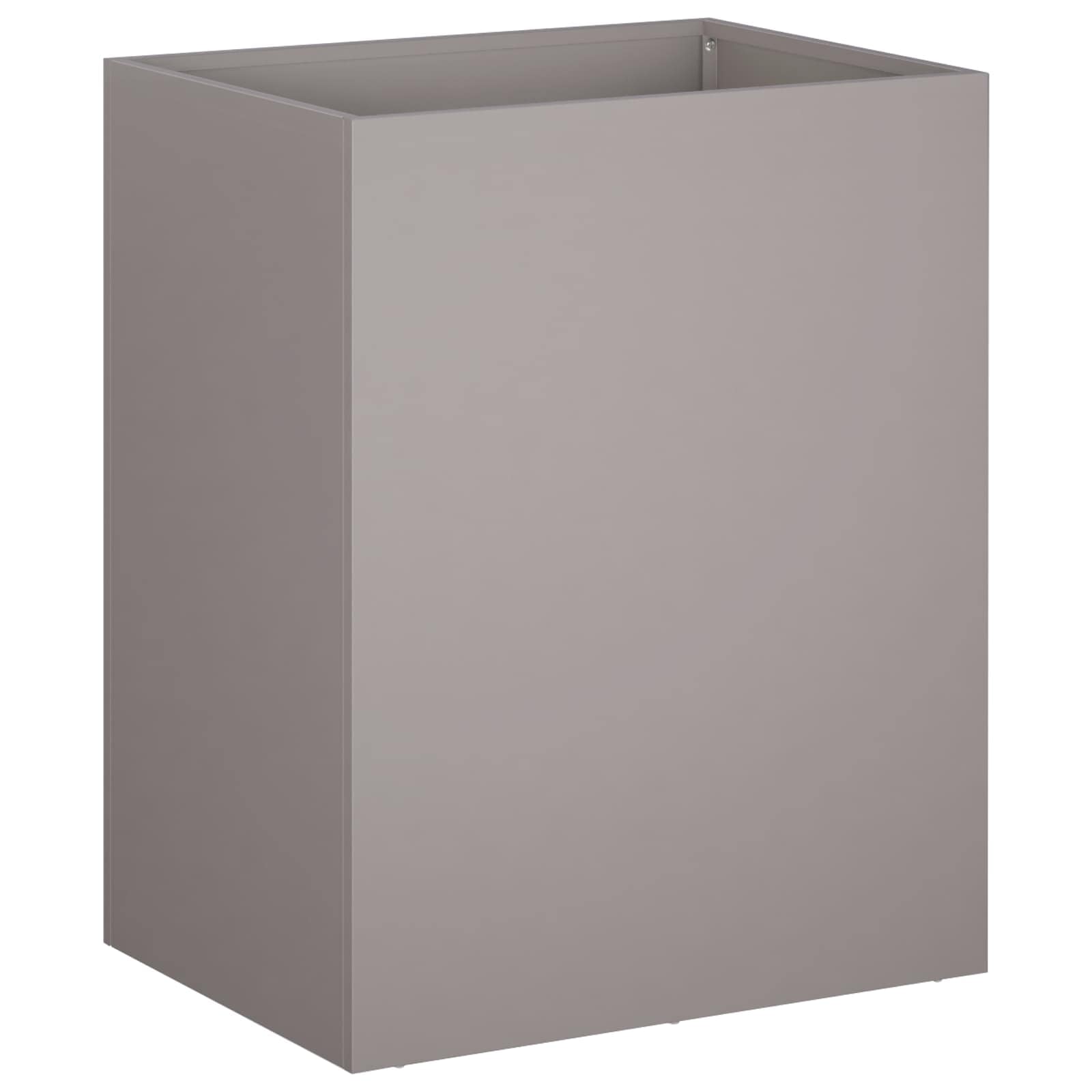 Vaso da giardino 2 pz Ruggine 40 x 30 x 50 cm Acciaio Corten