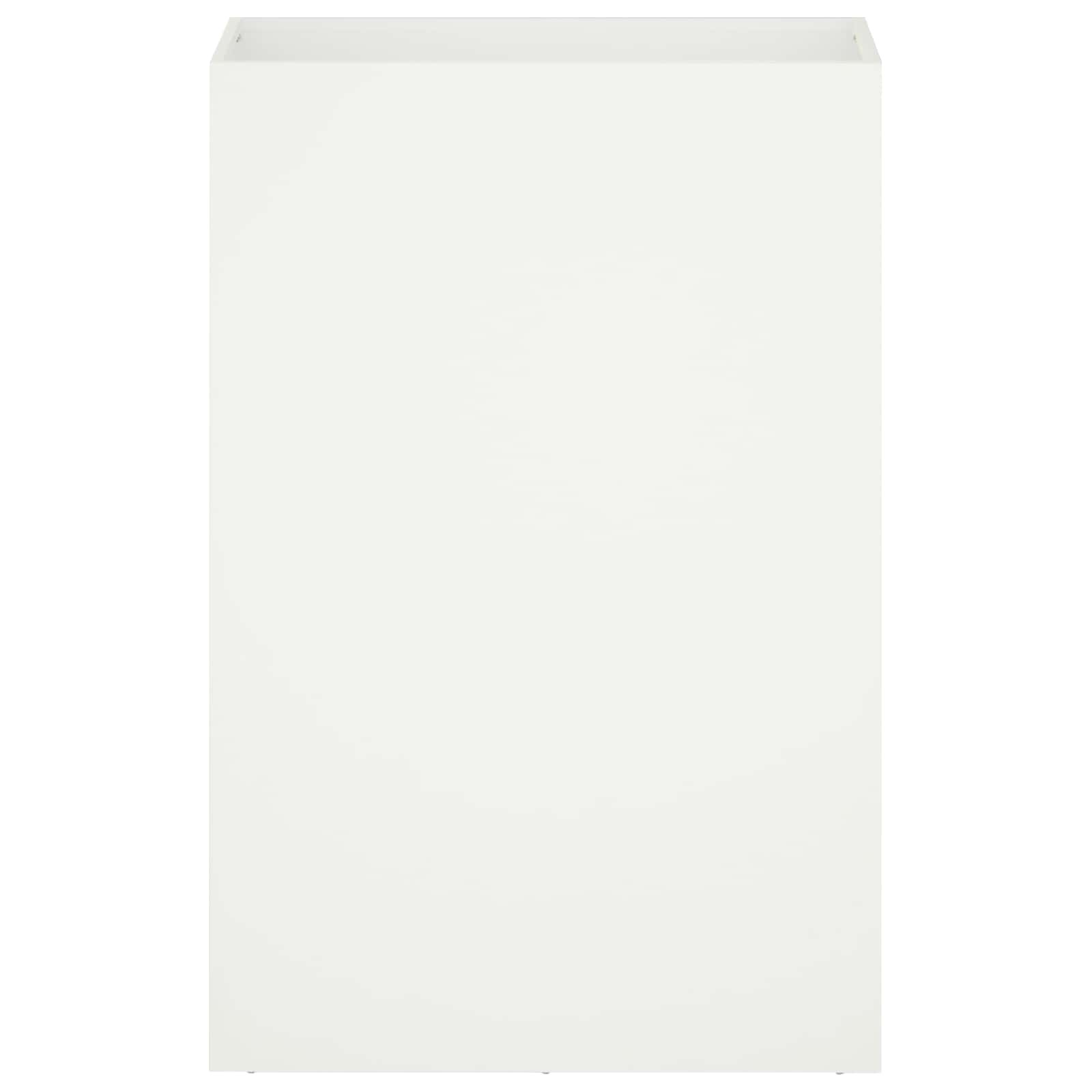 Vaso da giardino Bianco 40 x 30 x 75 cm
