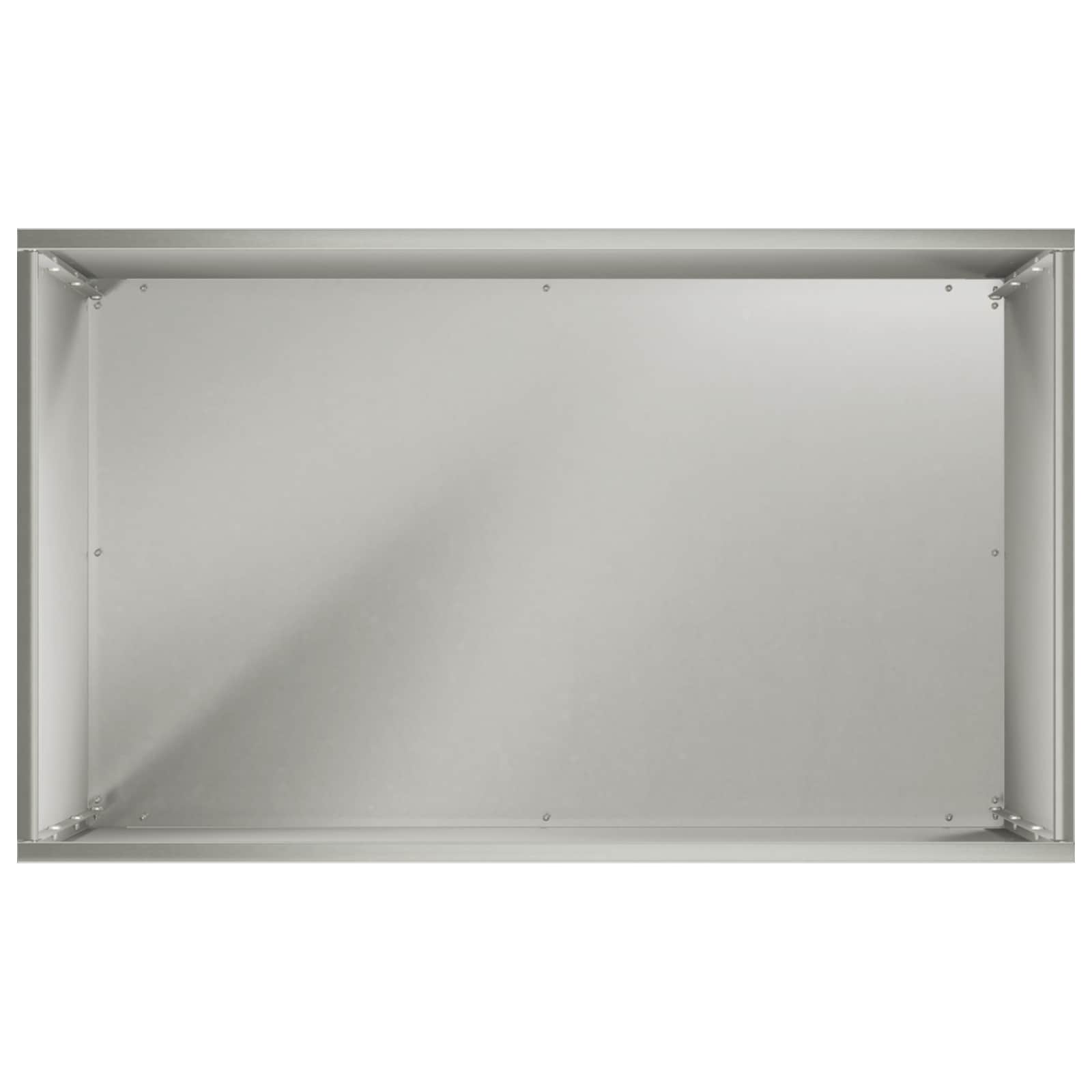 Vaso da giardino Argento 40 x 30 x 75 cm Acciaio Inox