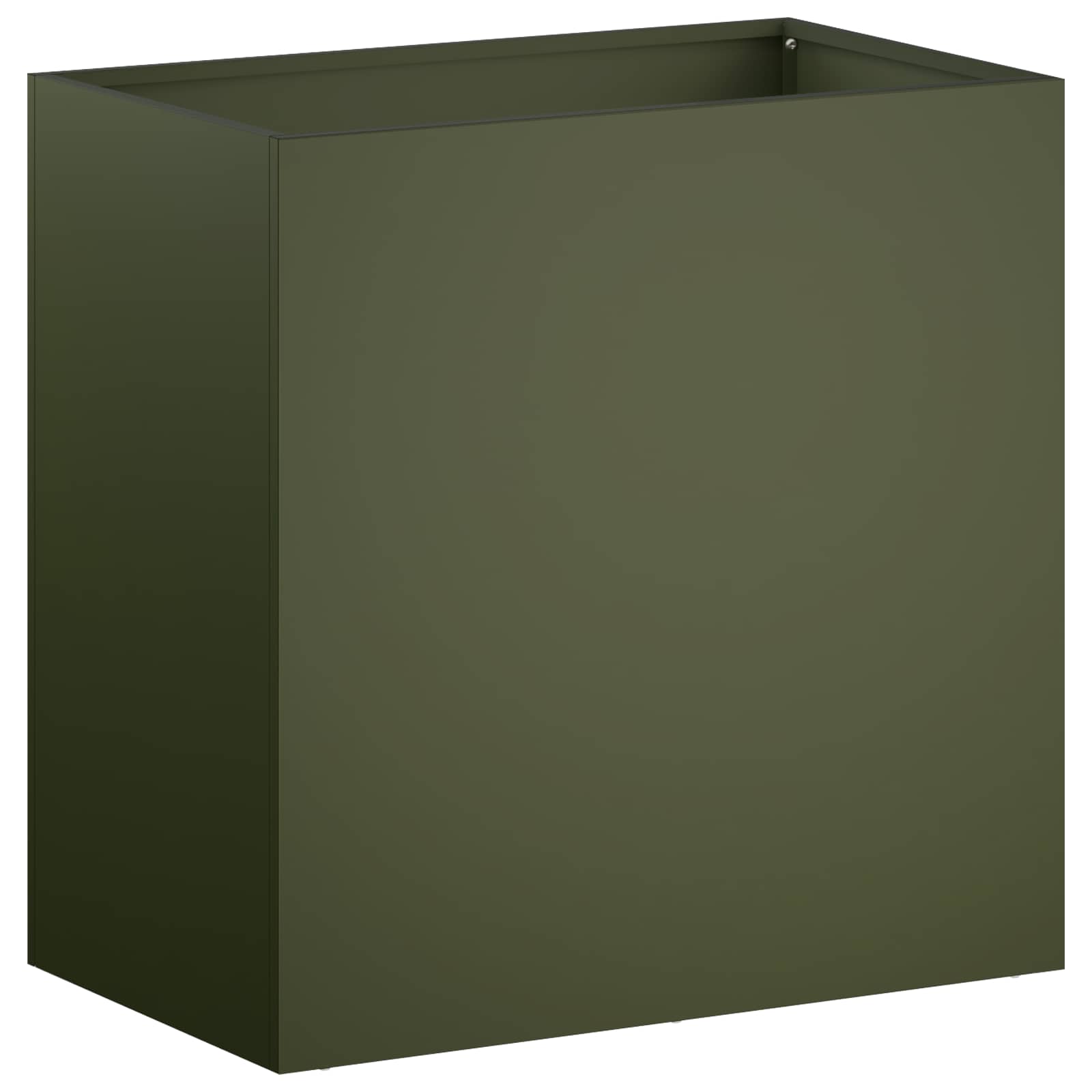 Vaso da giardino Verde Oliva 50 x 30 x 40 cm