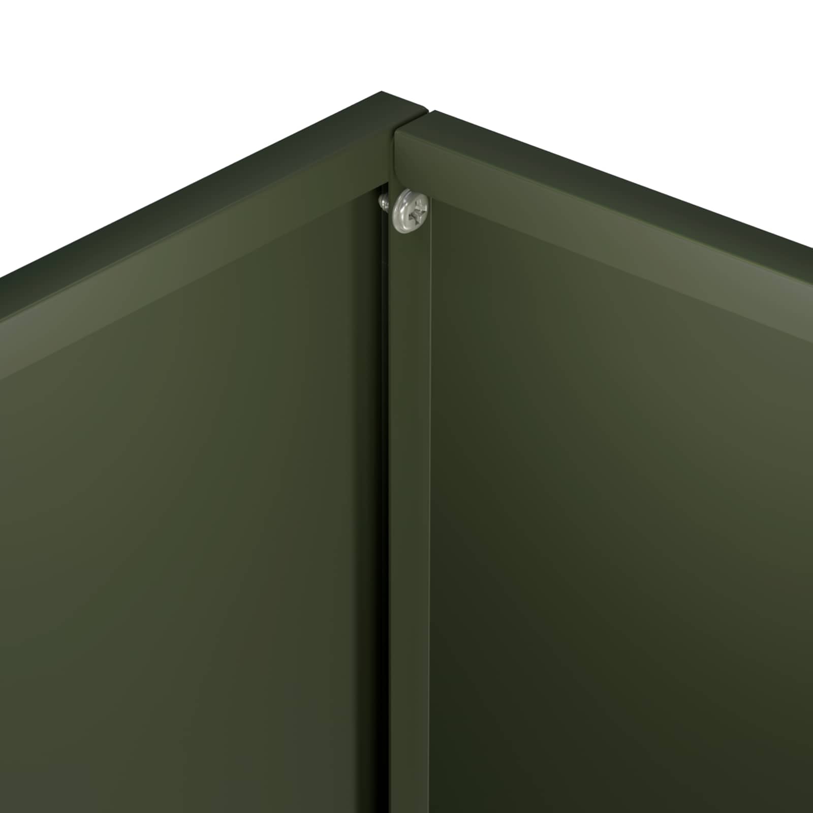 Vaso da giardino Verde Oliva 50 x 30 x 40 cm