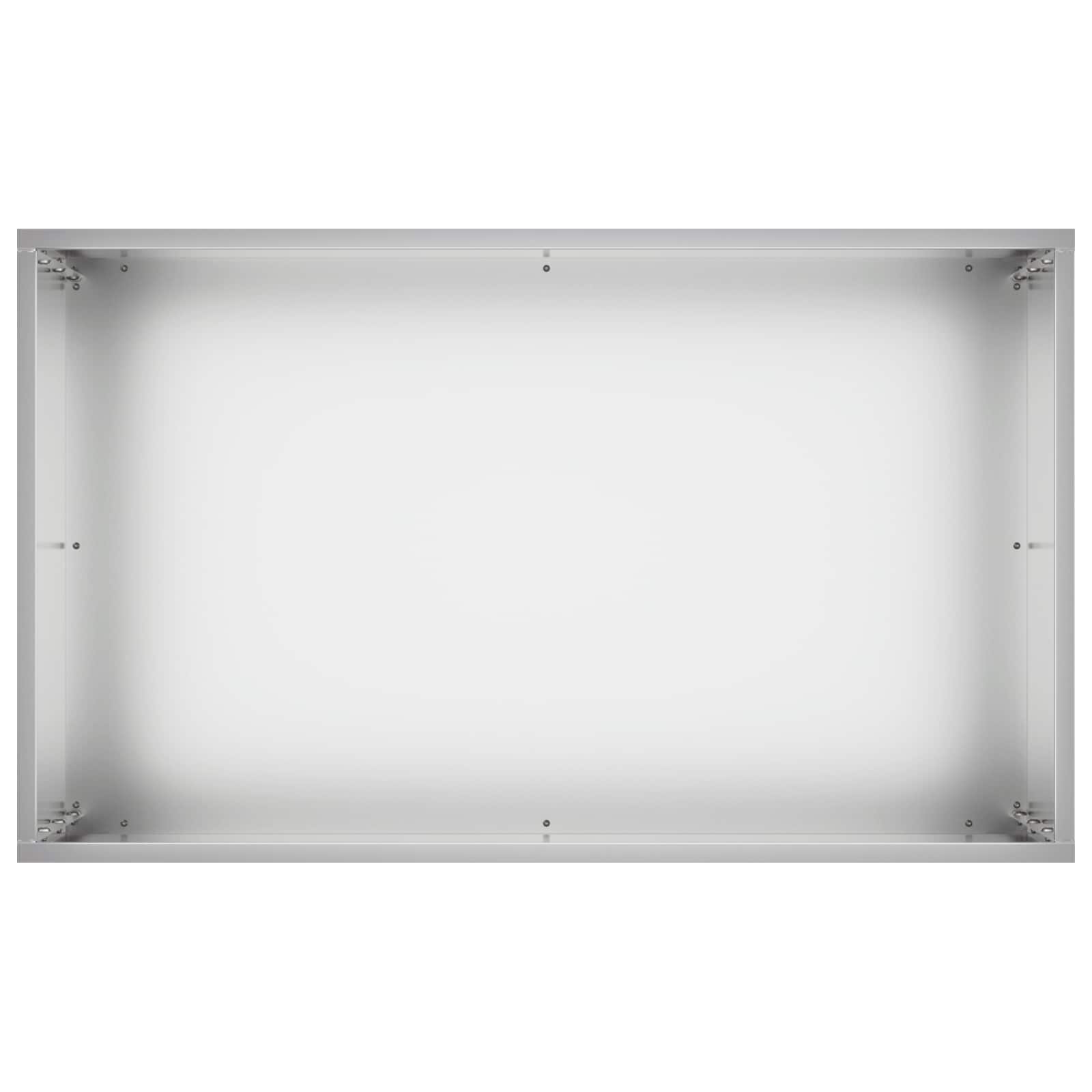 Vaso da giardino 2 pz Argento 50 x 30 x 40 cm Acciaio zincato