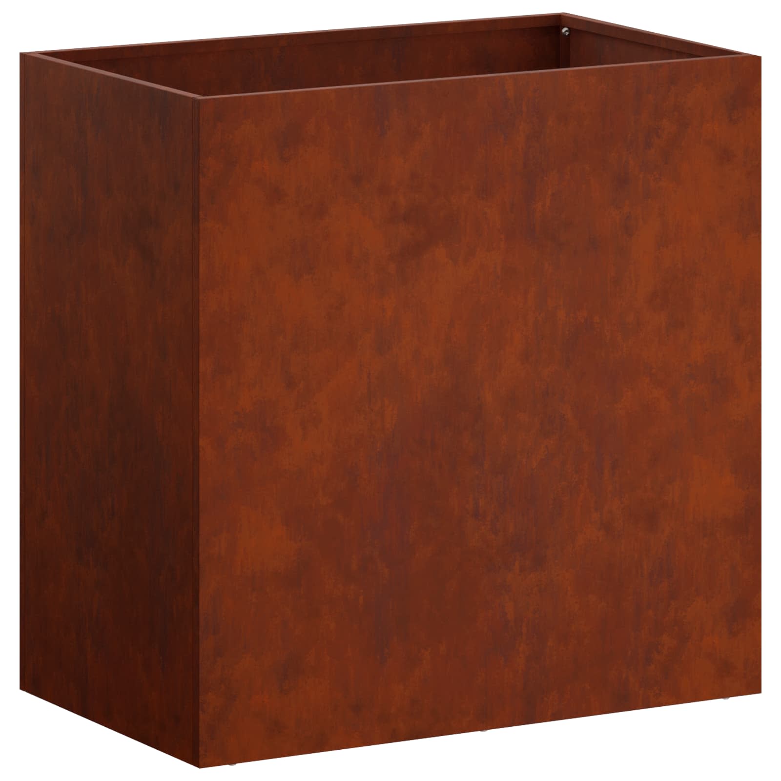 Vaso da giardino Ruggine 50 x 30 x 40 cm Acciaio Corten