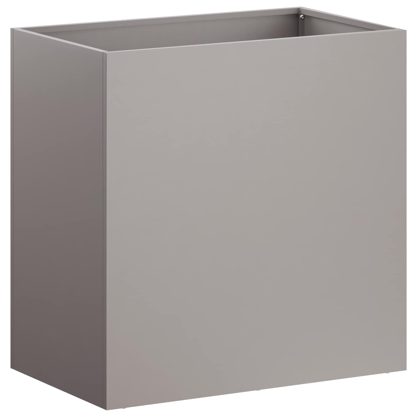 Vaso da giardino 2 pz Ruggine 50 x 30 x 40 cm Acciaio Corten