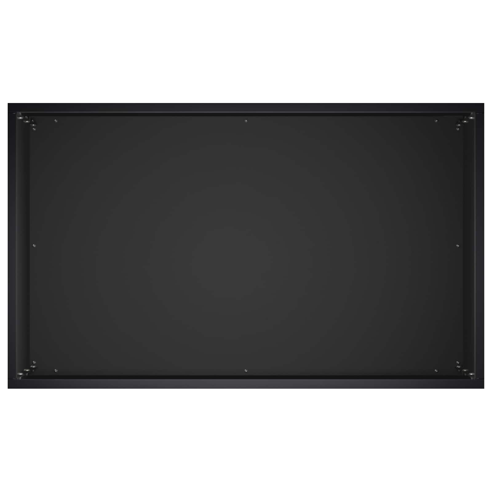 Vaso da giardino Nero 50 x 30 x 50 cm Acciaio laminato a freddo