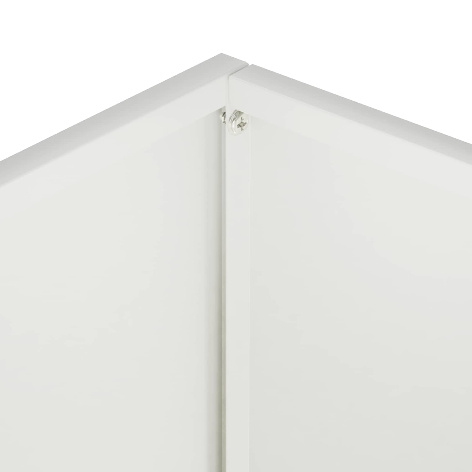 Vaso da giardino 2 pz Bianco 50 x 30 x 50 cm