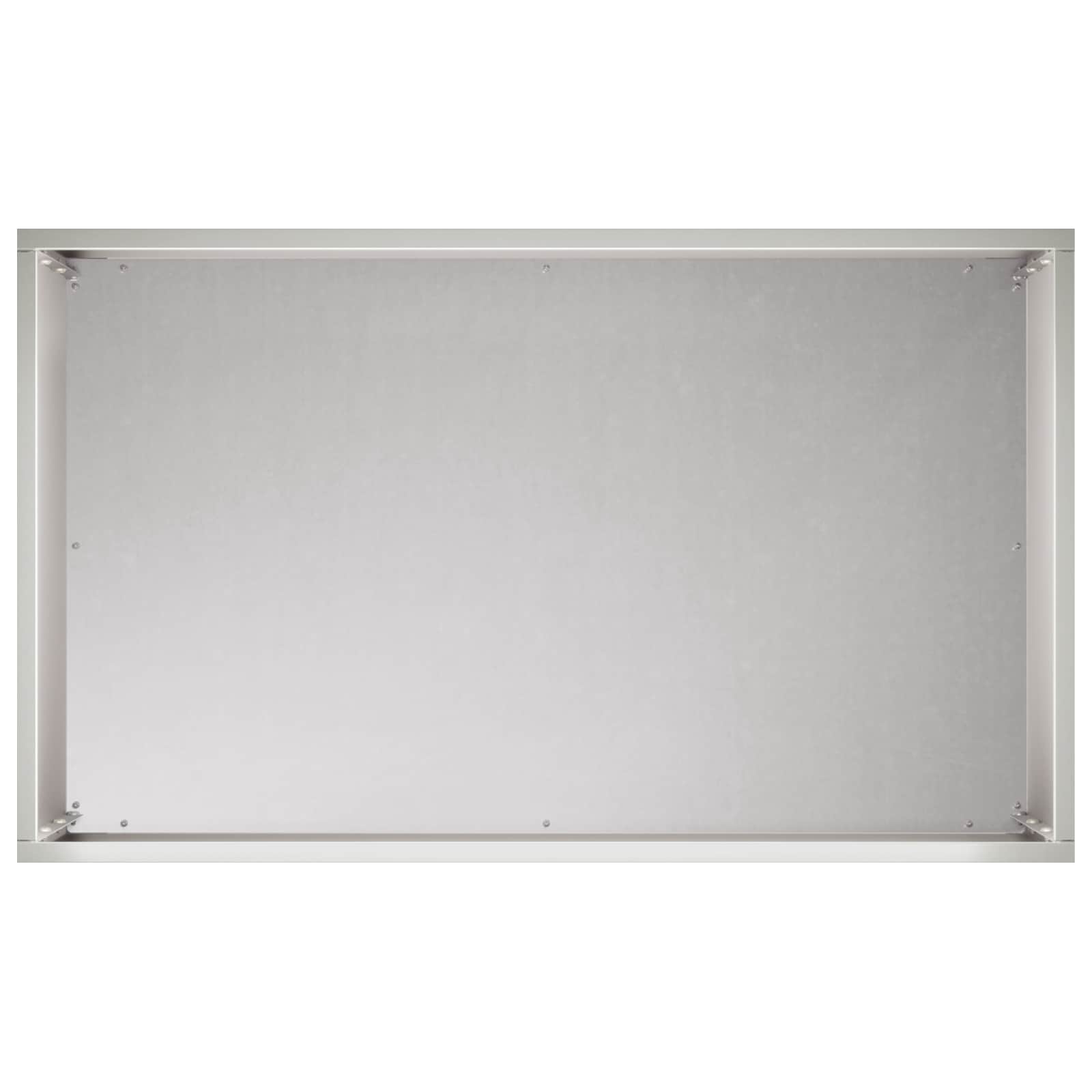 Vaso da giardino Argento 50 x 30 x 50 cm Acciaio Inox