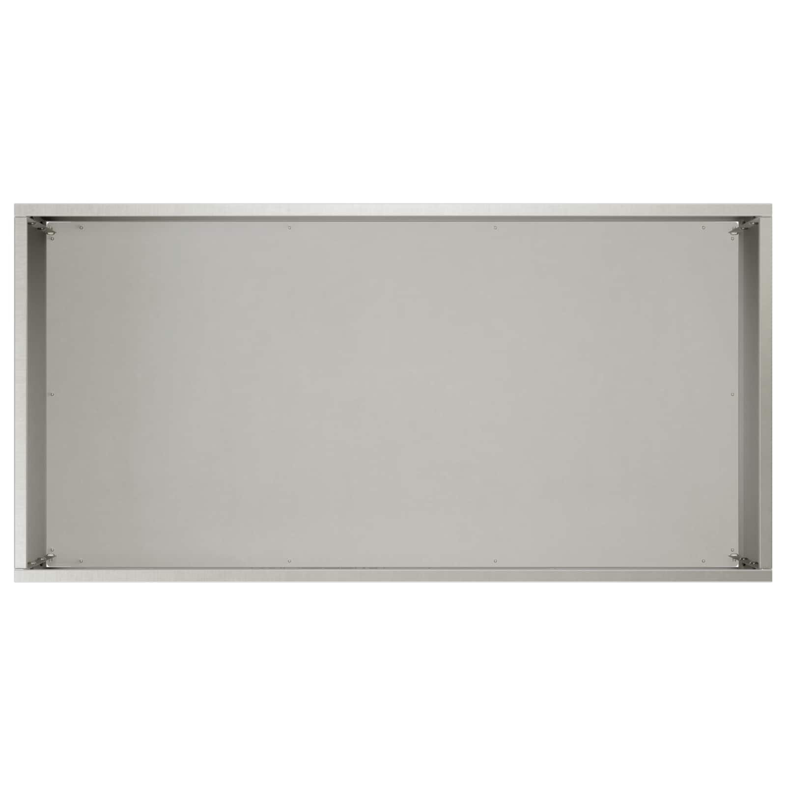 Vaso da giardino 2 pz Argento 60 x 30 x 40 cm Acciaio Inox