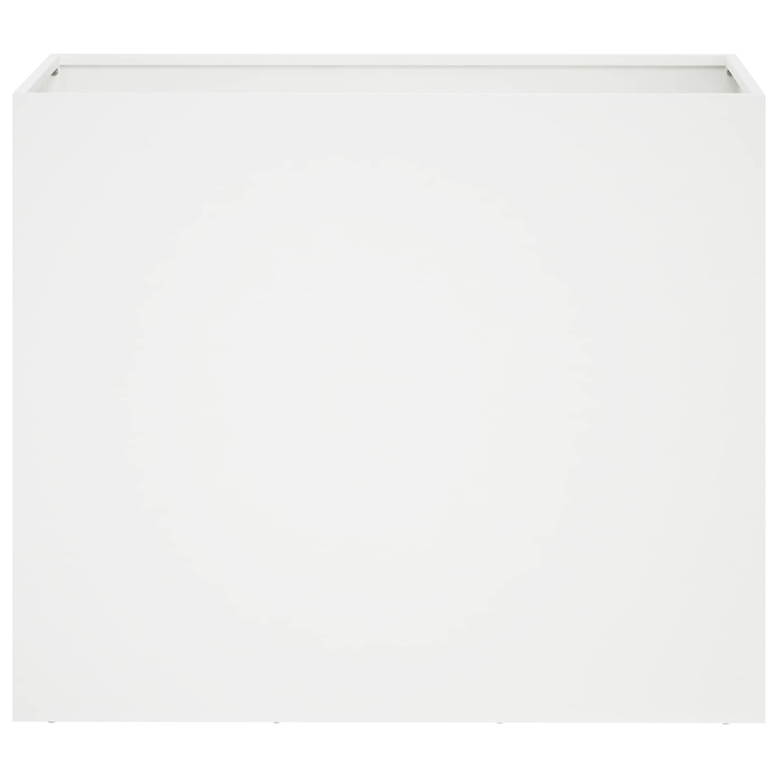 Vaso da giardino Bianco 60 x 30 x 50 cm