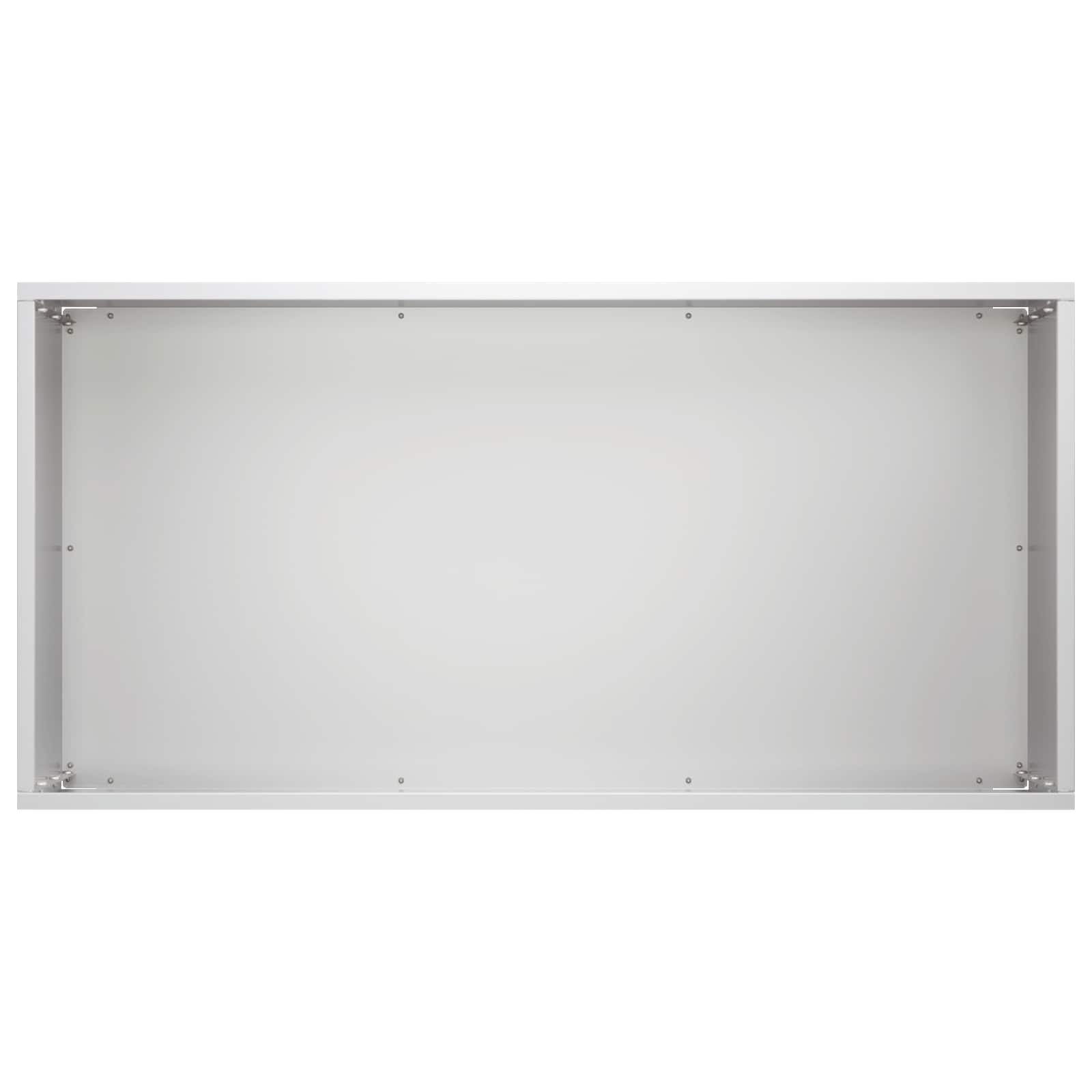 Vaso da giardino 2 pz Argento 60 x 30 x 50 cm Acciaio zincato