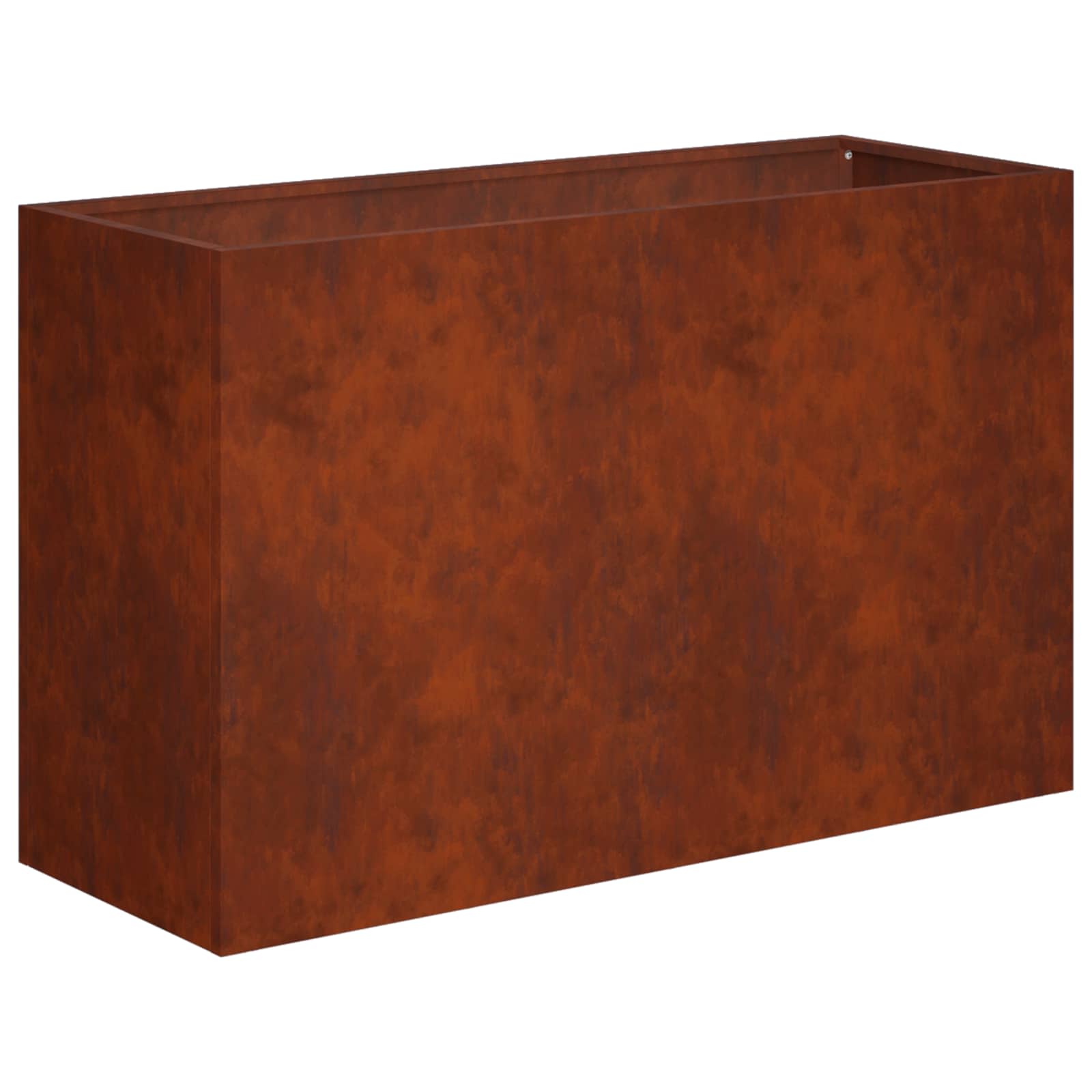 Vaso da giardino Ruggine 80 x 30 x 50 cm Acciaio Corten