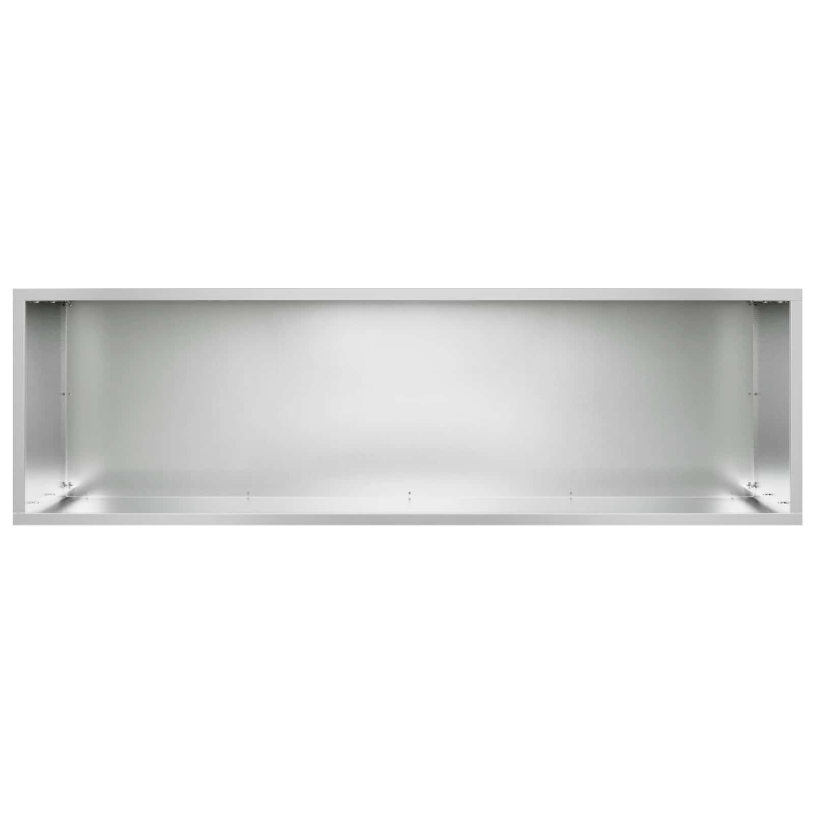 Vaso da giardino Argento 100 x 30 x 40 cm Acciaio zincato