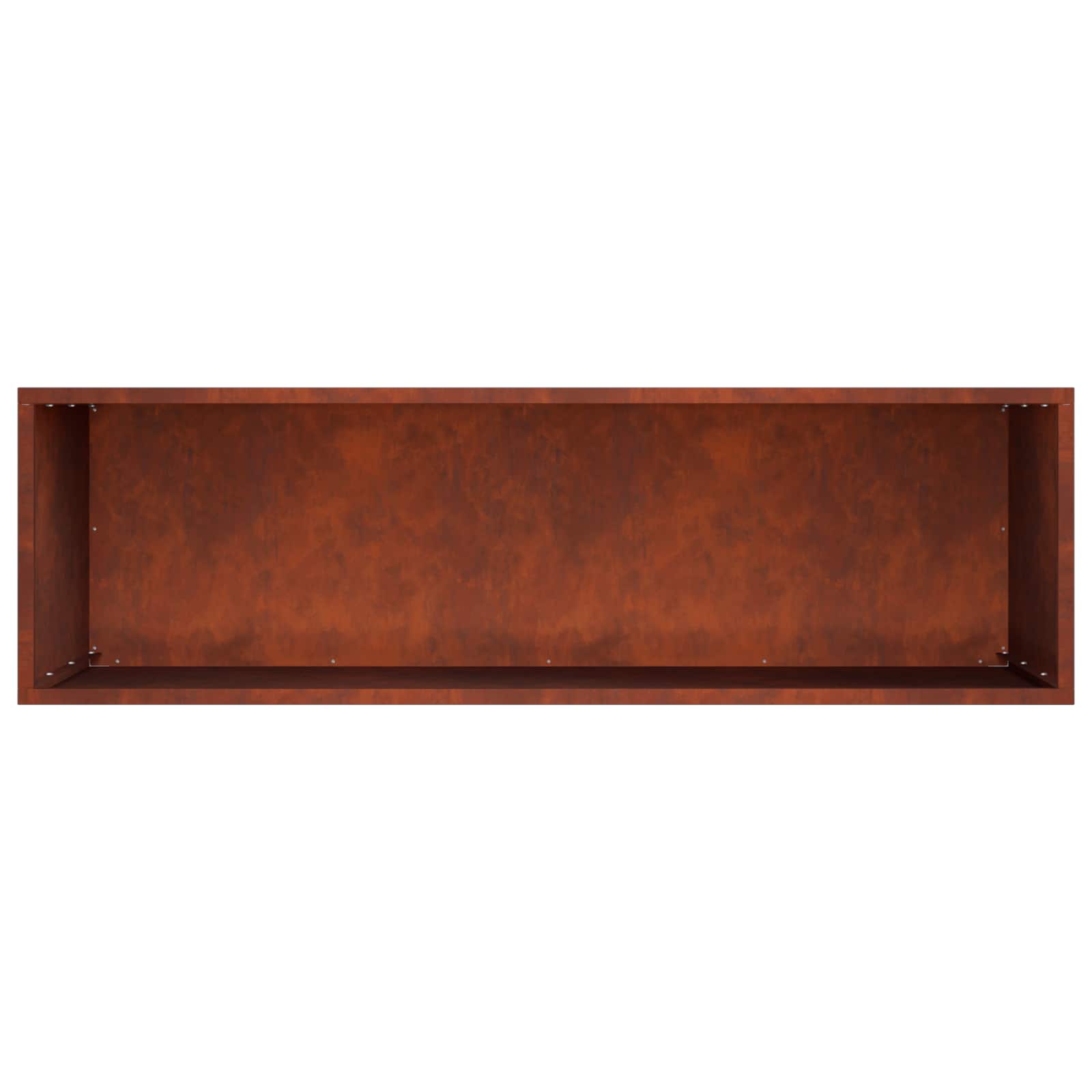 Vaso da giardino Ruggine 100 x 30 x 50 cm Acciaio Corten