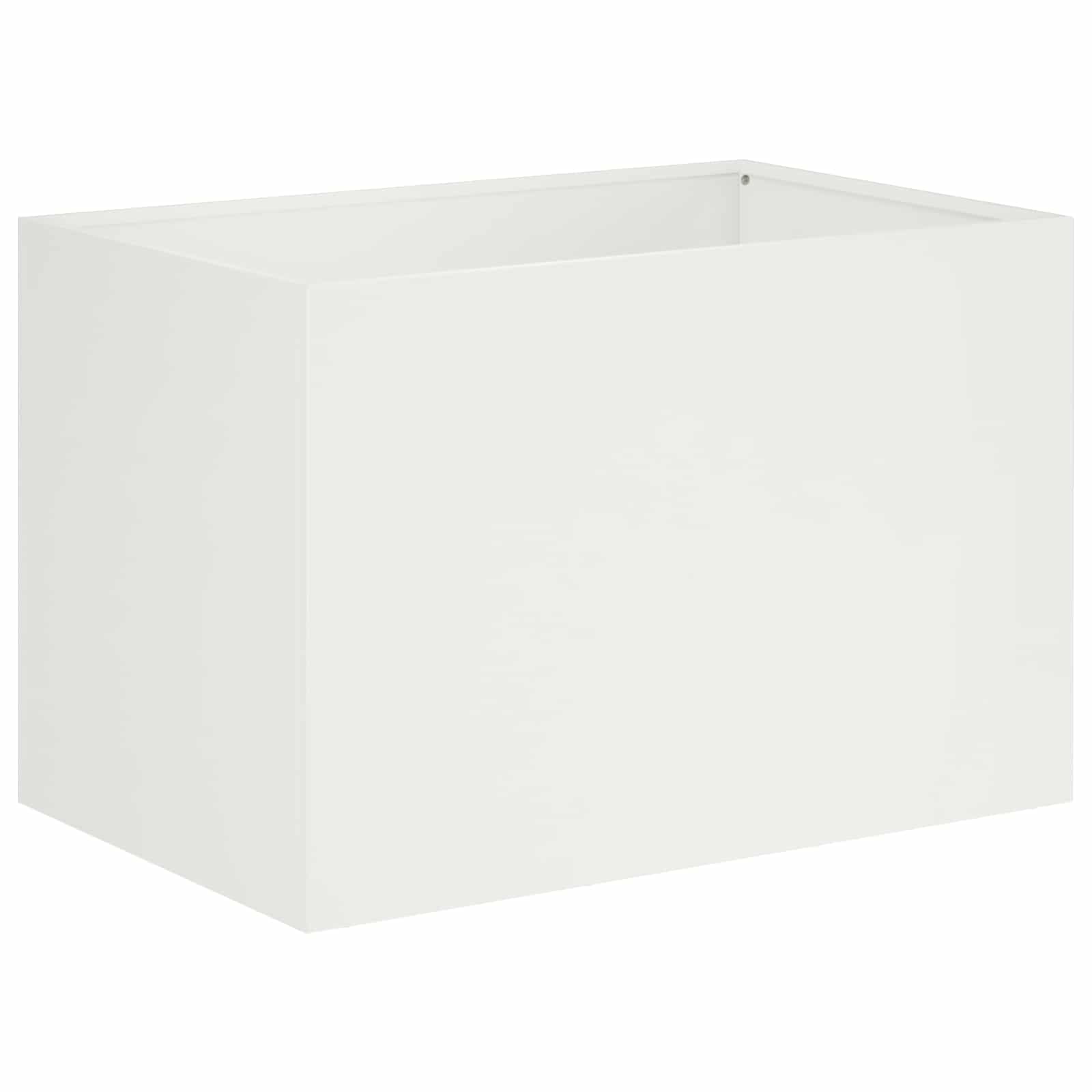 Vaso da giardino Bianco 50 x 40 x 40 cm