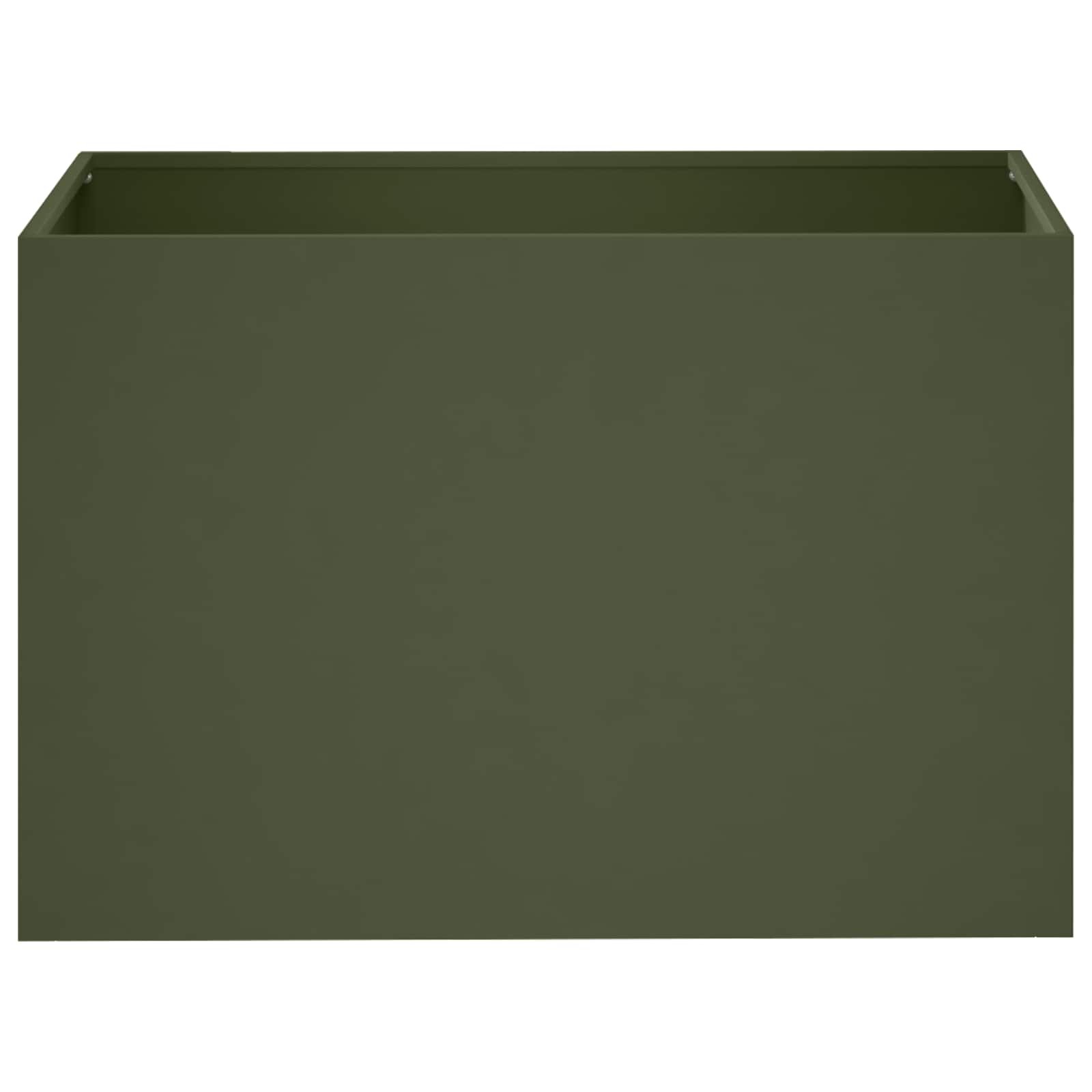 Vaso da giardino 2 pz Verde Oliva 50 x 40 x 40 cm