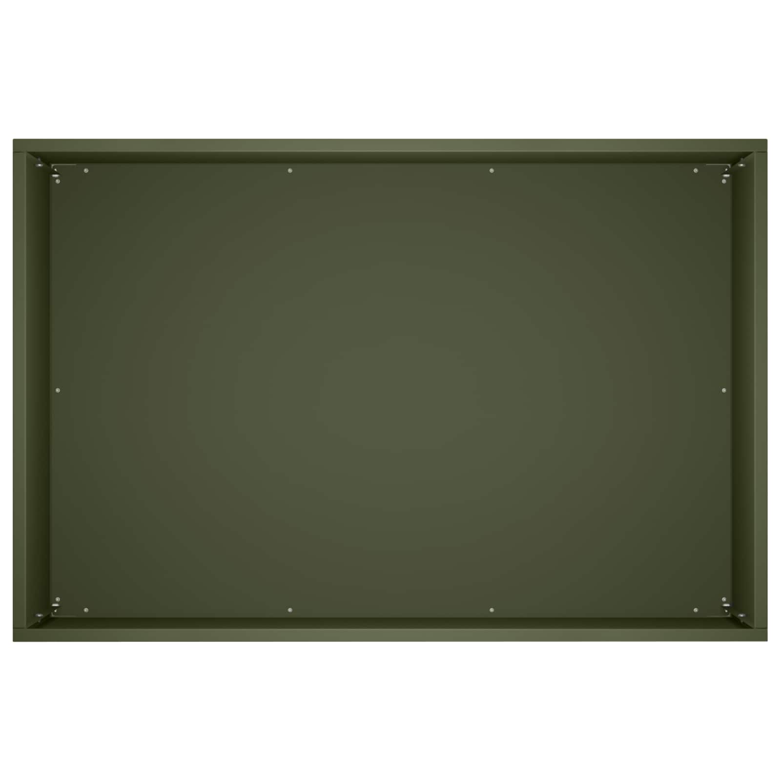 Vaso da giardino 2 pz Verde Oliva 50 x 40 x 40 cm