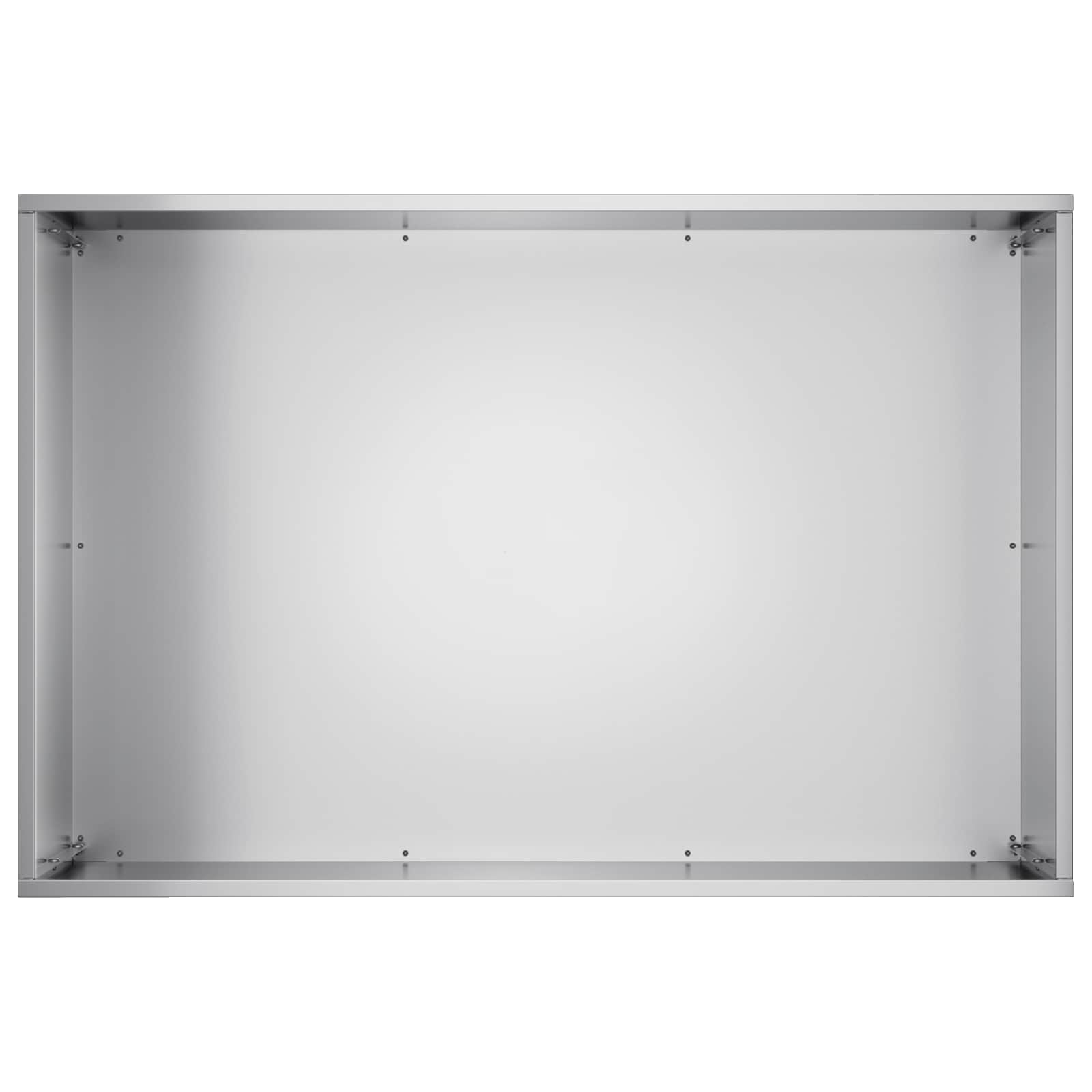 Vaso da giardino Argento 50 x 40 x 40 cm Acciaio zincato