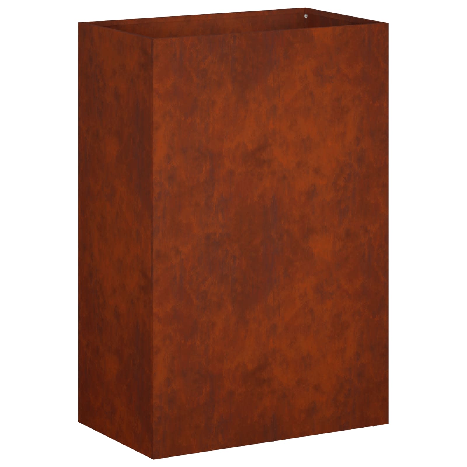 Vaso da giardino Ruggine 50 x 40 x 75 cm Acciaio Corten