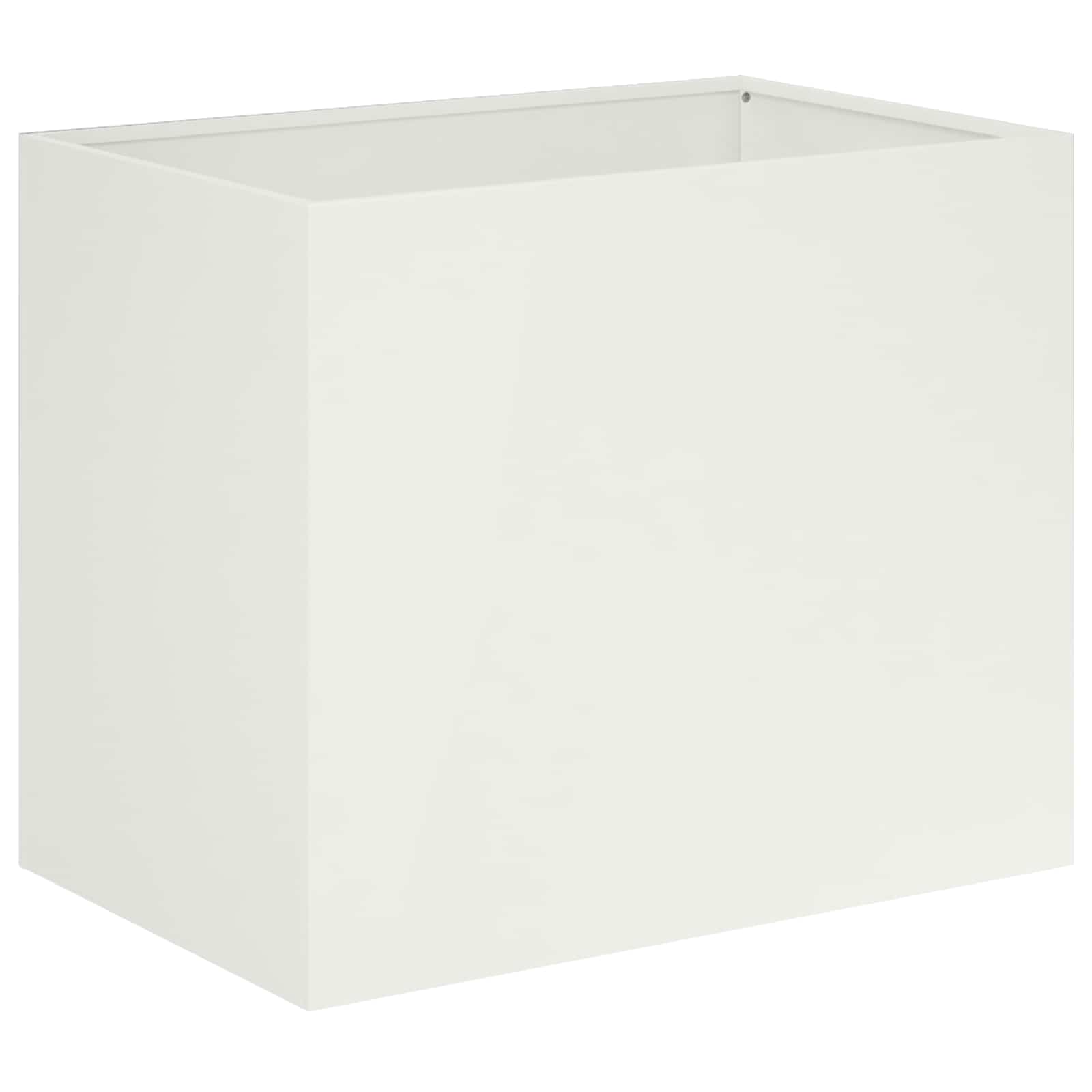 Vaso da giardino Bianco 60 x 40 x 50 cm