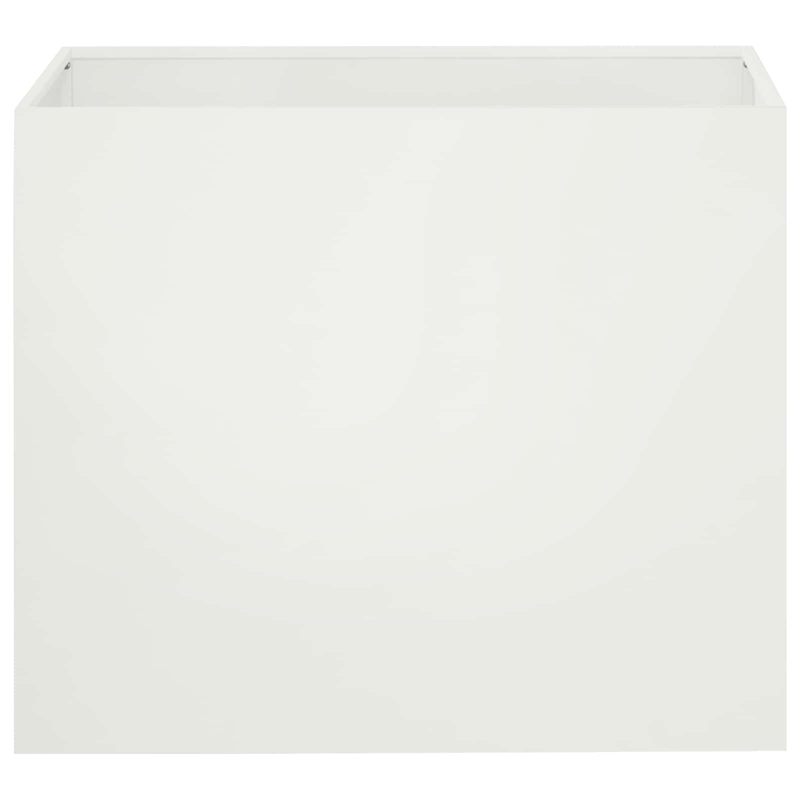 Vaso da giardino Bianco 60 x 40 x 50 cm