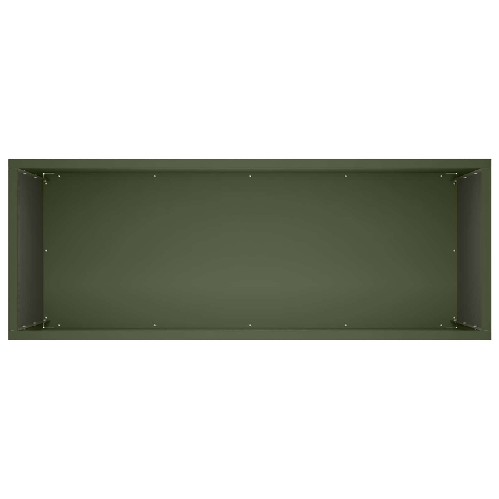 Vaso da giardino Verde Oliva 80 x 40 x 50 cm