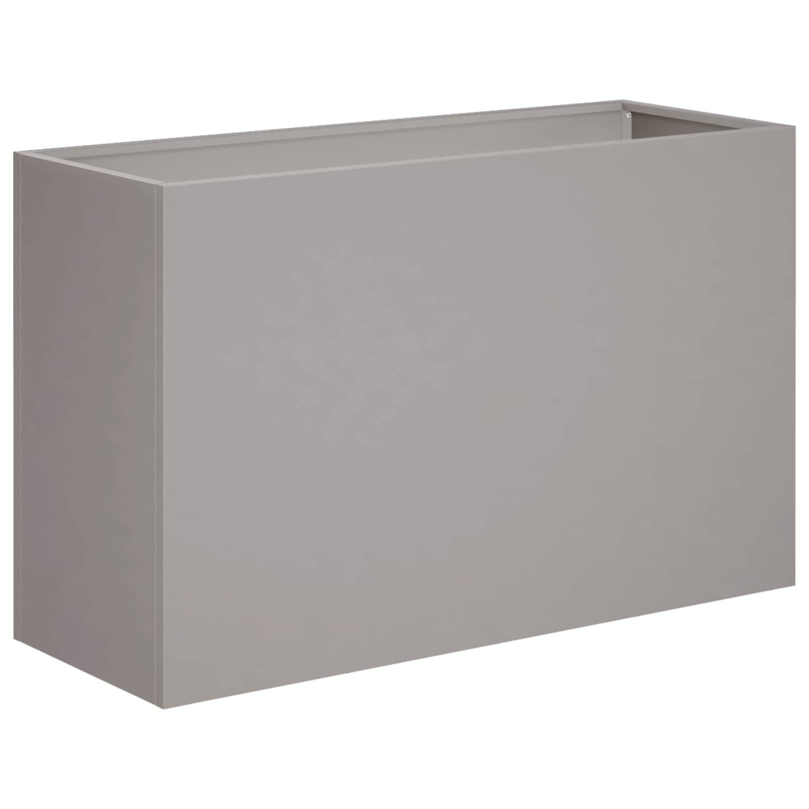 Vaso da giardino Ruggine 80 x 40 x 50 cm Acciaio Corten