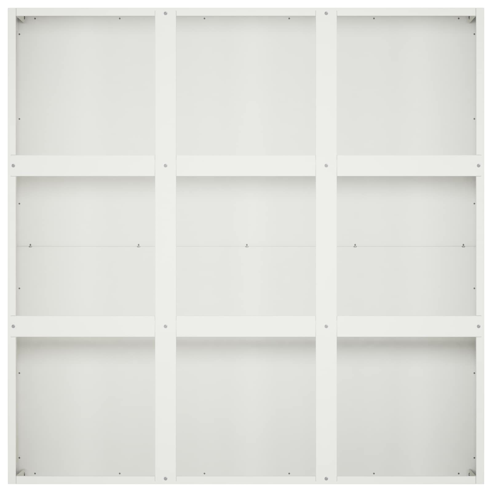 Vaso da giardino Bianco 100 x 100 x 50 cm