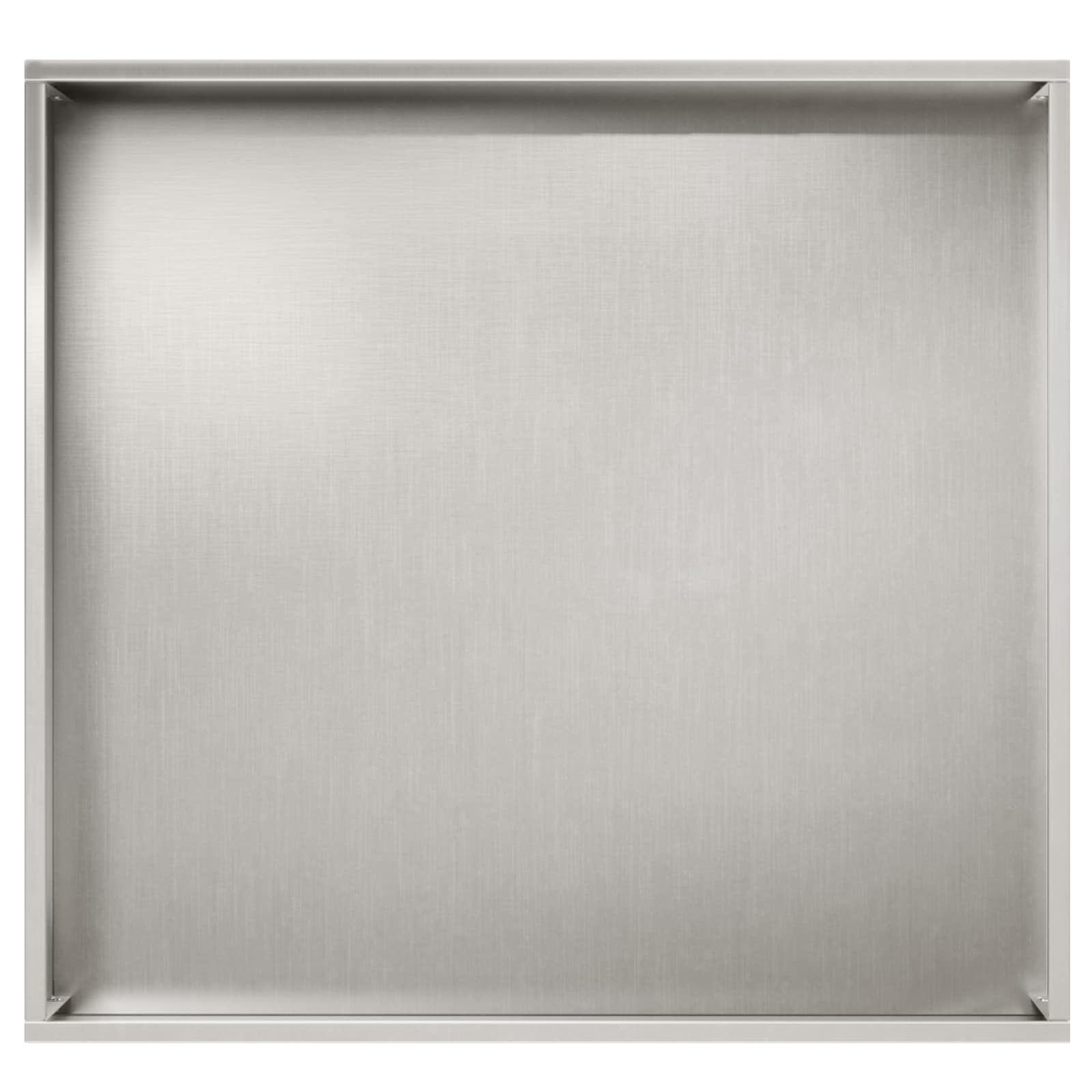 Vaso da giardino 2 pz Argento 50 x 50 x 75 cm Acciaio Inox