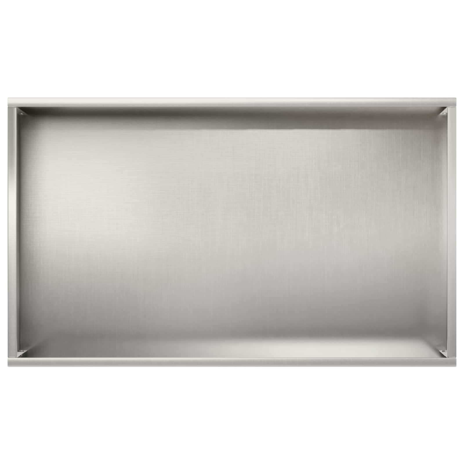Vaso da giardino 2 pz Argento 50 x 30 x 75 cm Acciaio Inox